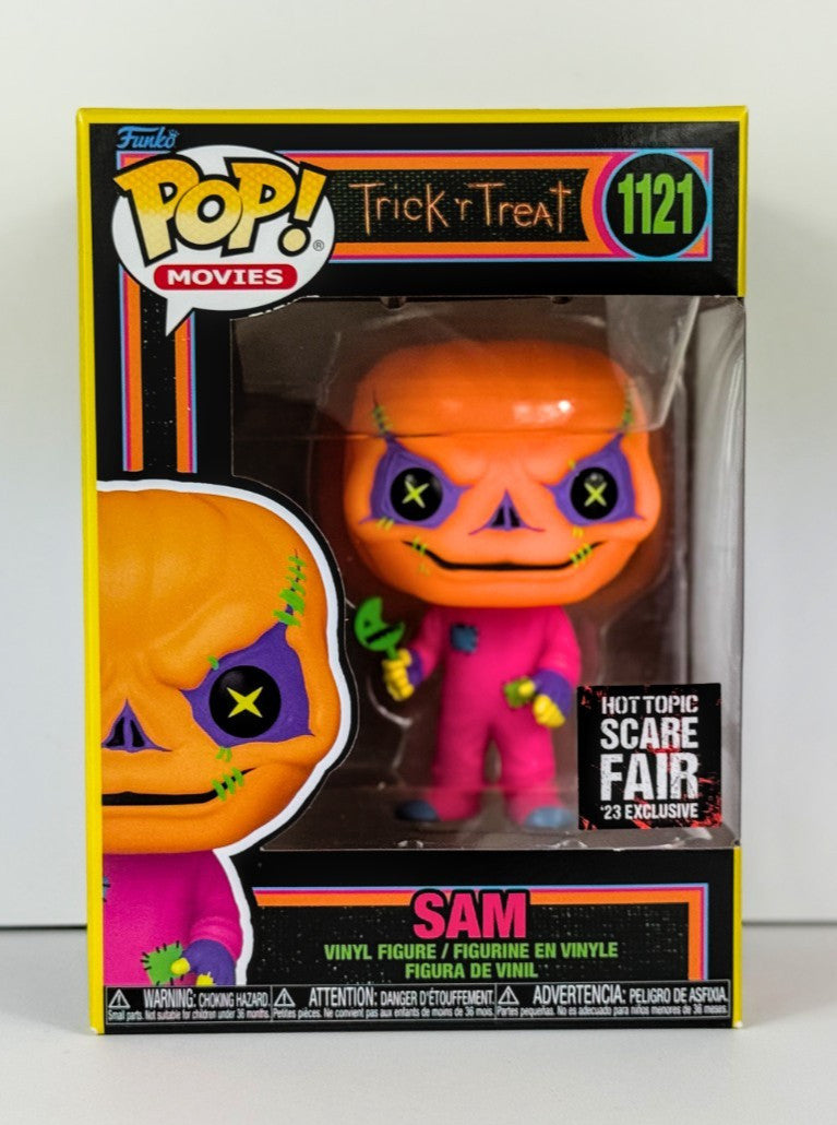 Funko POP Vinyl - Movies - Track R Treat - Sam - #1121 Blacklight
