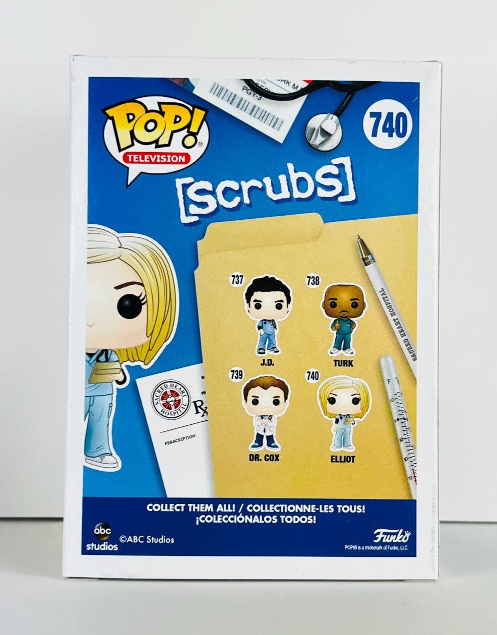Funko POP Vinyl - Television - Scrubs - Elliot - #740 [1]