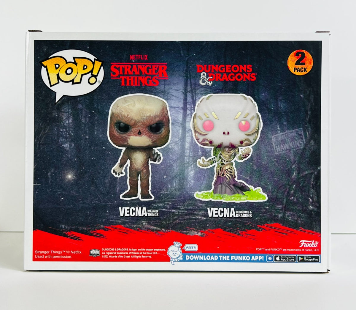 Funko POP Vinyl - Vecna Stranger Things & Vecna Dungeons & Dragons 2 Pack [1]