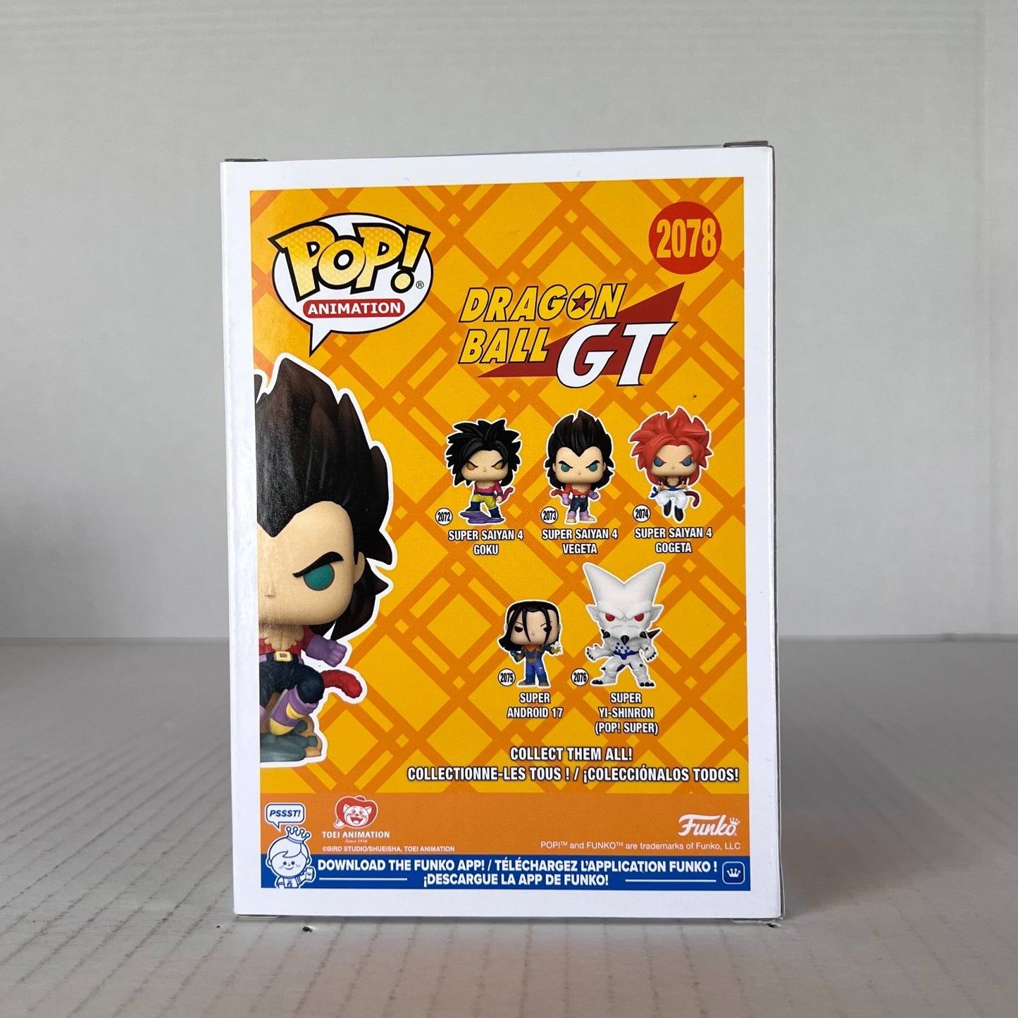 Funko POP Vinyl - Animation Dragonball GT - Super Saiyan 4 Vegeta #2078 Flocked