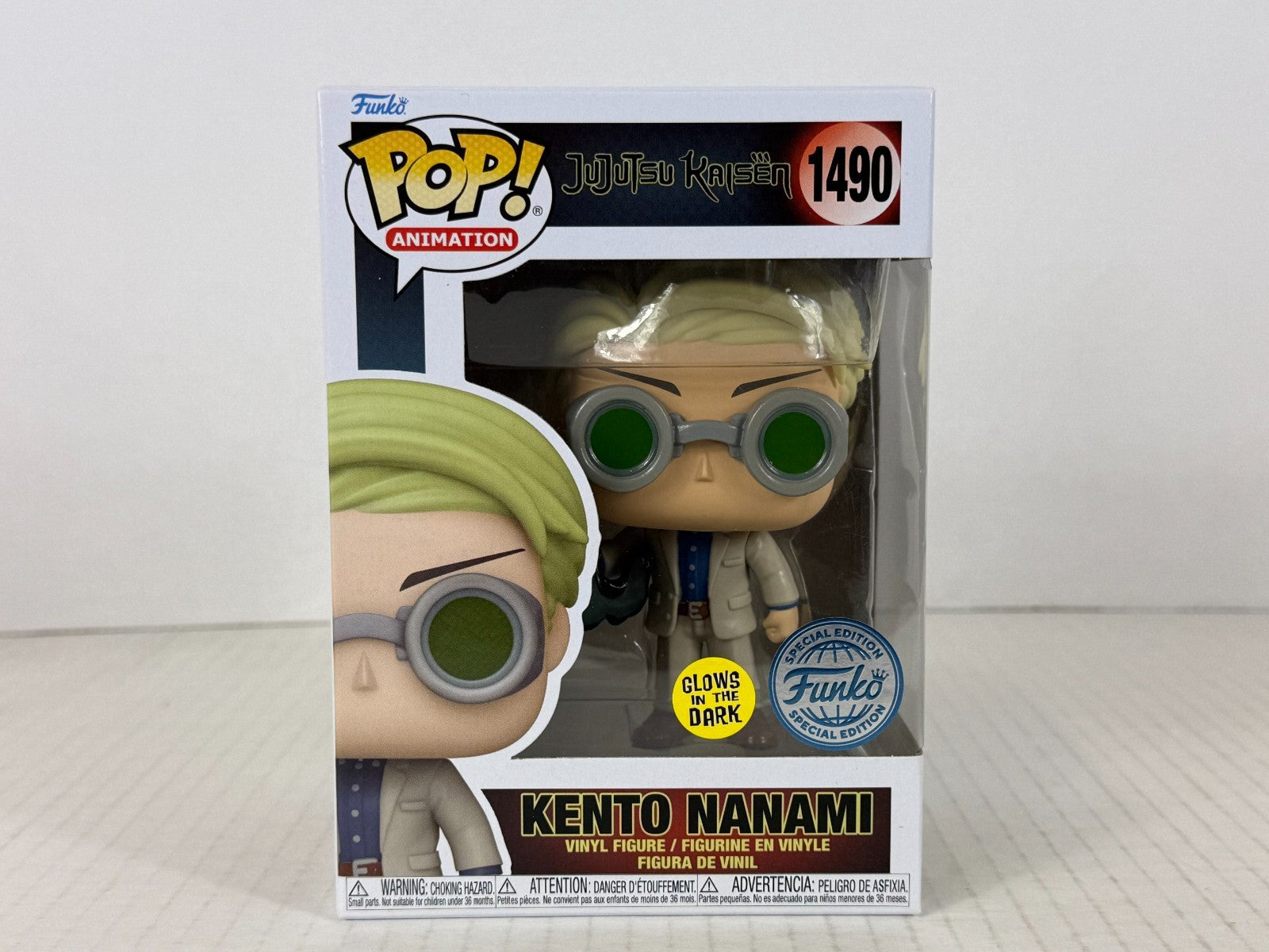 Funko POP Vinyl - Animation - Jujutsu Kaisen - Kento Nanami - #1490 GITD