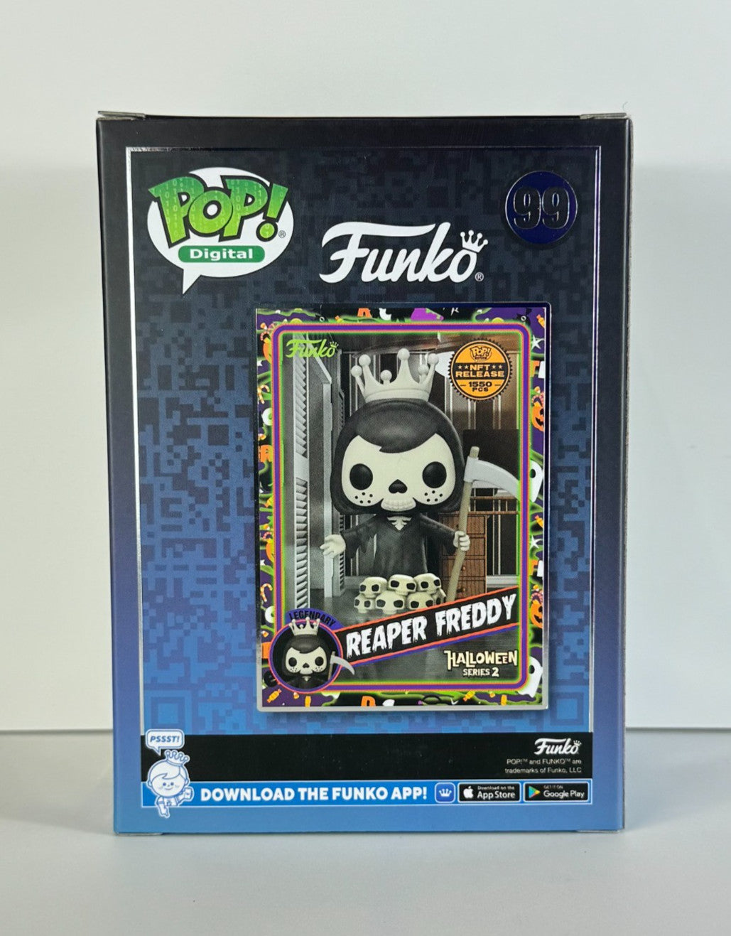 Funko POP Vinyl - Digital - Halloween Series 2 - Reaper Freddy #99 - 1550 Pcs