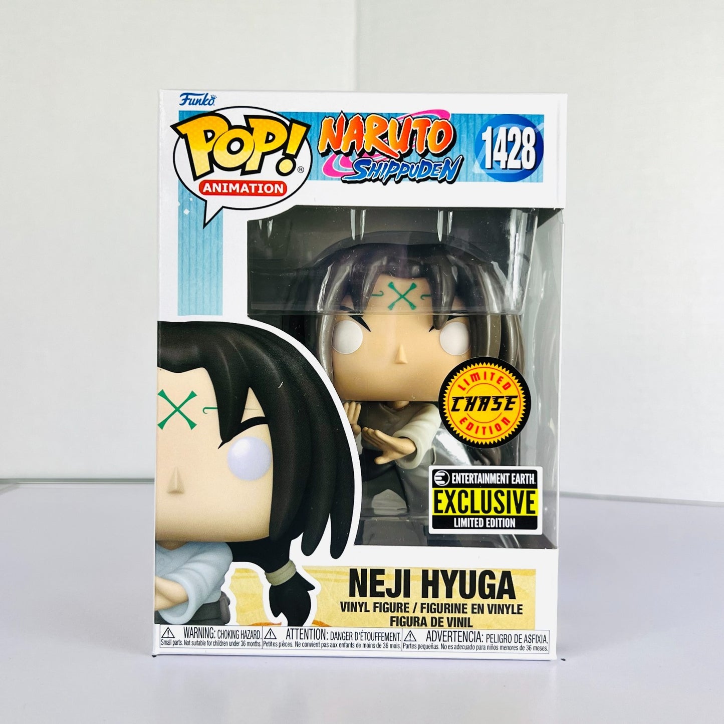 Funko POP Vinyl - Animation - Naruto Shippuden - Neji Hyuga - #1428 Chase EE Exc