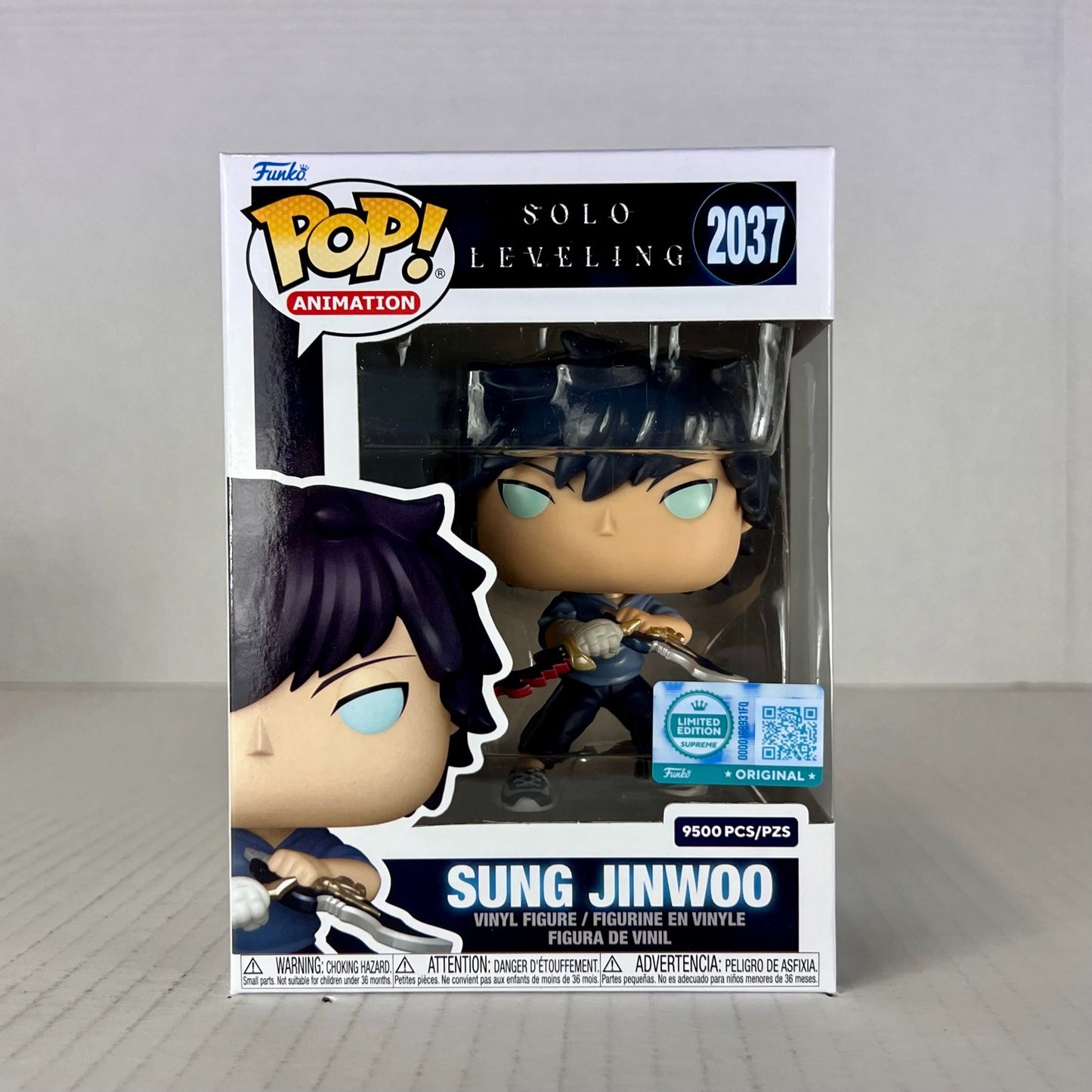 Funko POP Vinyl - Animation - Solo Leveling - Sung Jinwoo - #2037 9500 Pcs