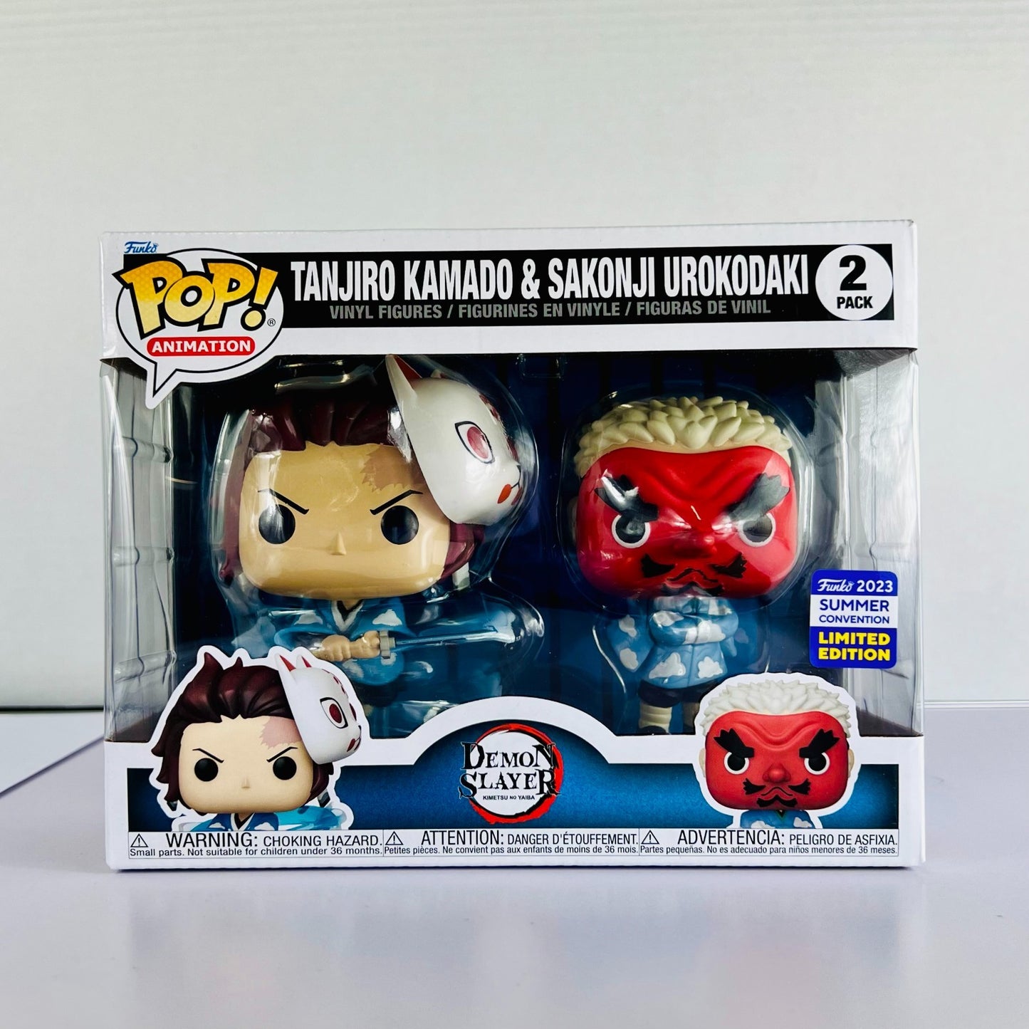 Funko POP! Vinyl - Animation Demon Slayer - Tanjiro Kamado & Sakonji Urokodaki 2