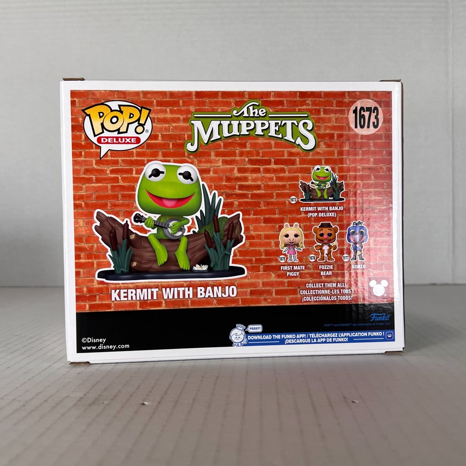 Funko POP Vinyl - Deluxe - The Muppets - Kermit With Banjo - #1673