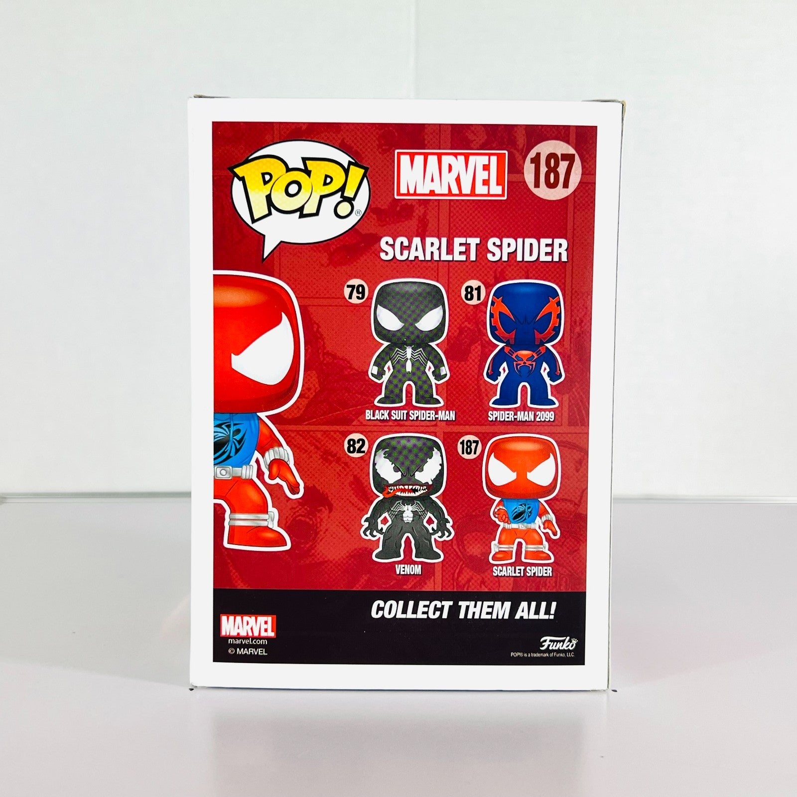 Funko POP Vinyl - Marvel - Scarlet Spider - #187