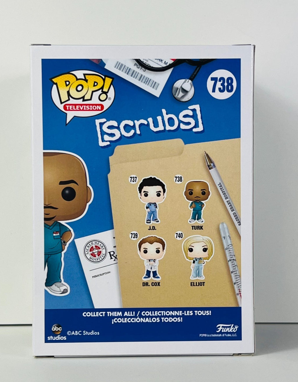 Funko POP Vinyl - Television - Scrubs - Turk - #738