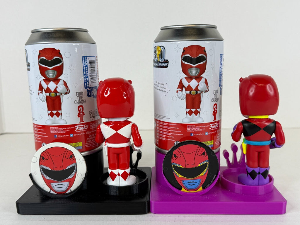 Funko POP Soda - Power Rangers - Red Ranger - Common and Chase Set - 15000 Pcs