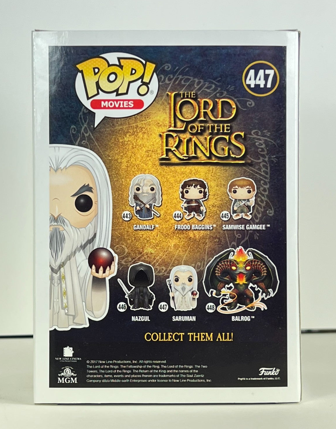 Funko POP Vinyl - Movies - Lord Of The Rings - Saruman - #447