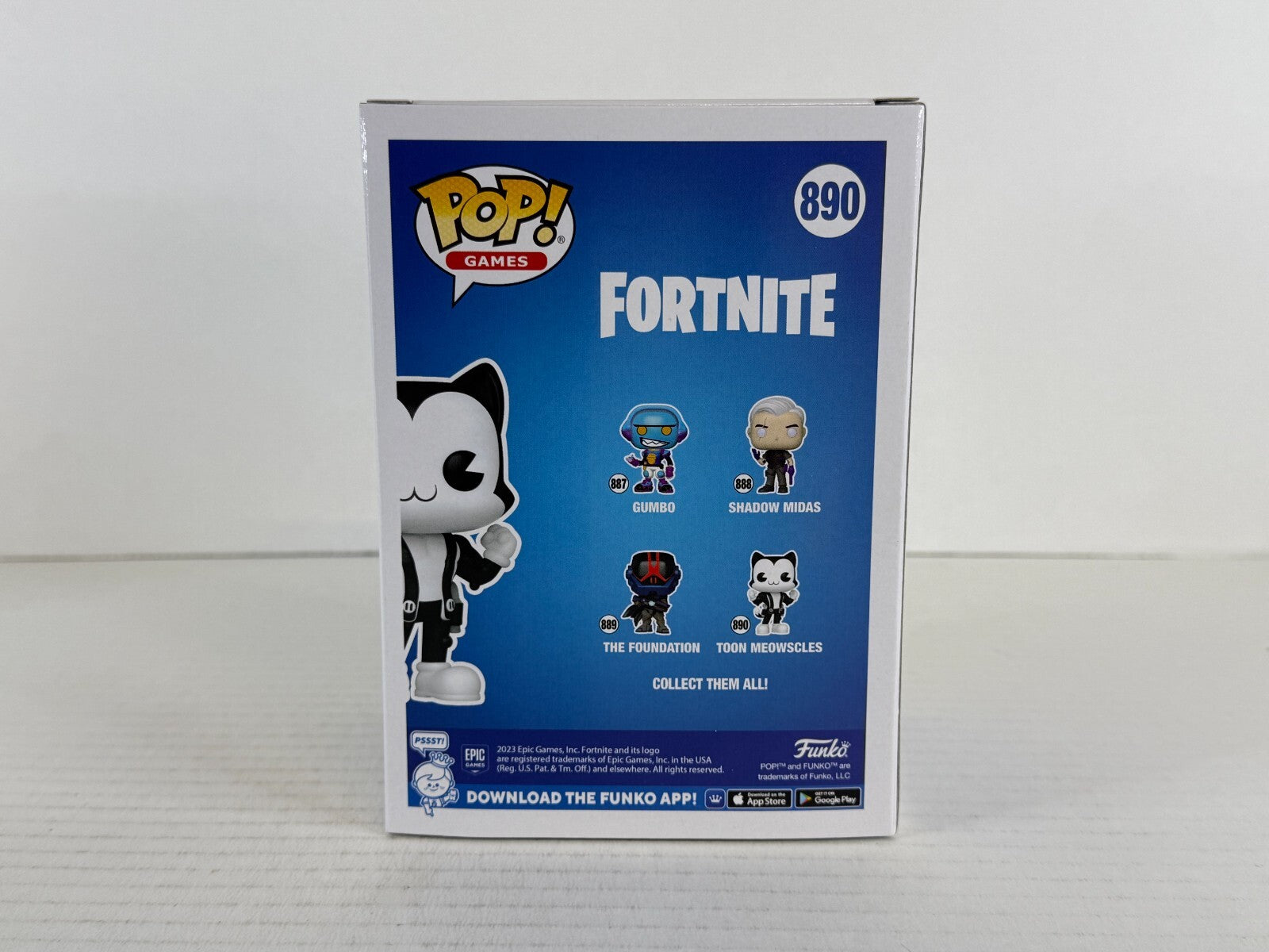 Funko POP Vinyl - Games - Fortnite - Toon Meowscles - #890