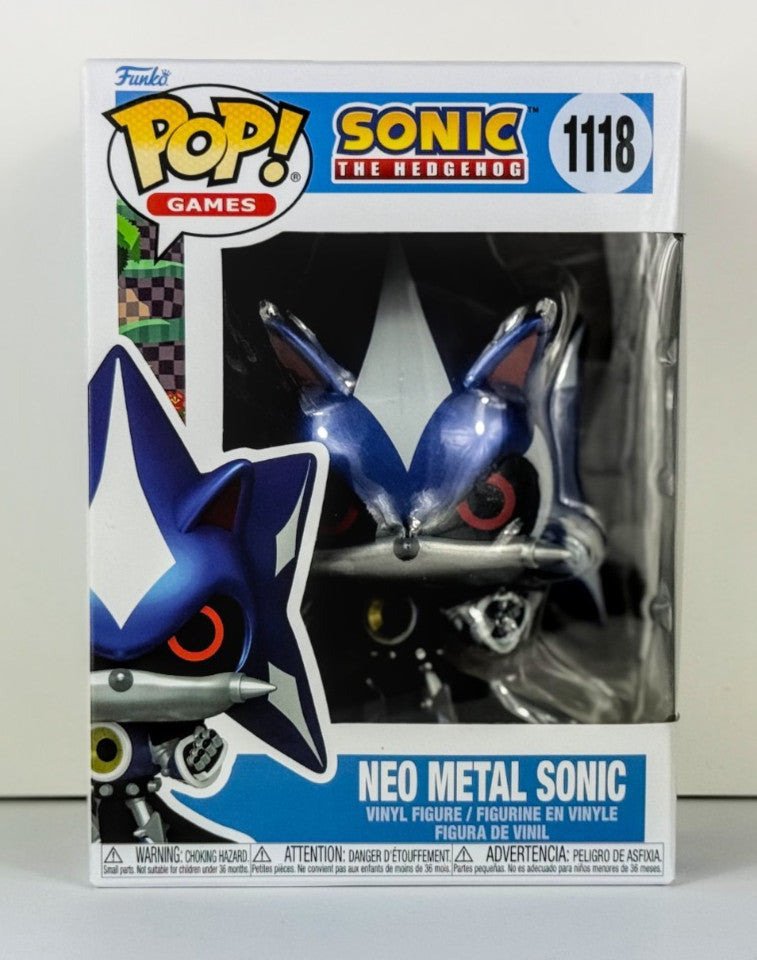 Funko POP Vinyl - Games - Sonic The Hedgehog - Neo Metal Sonic - #1118