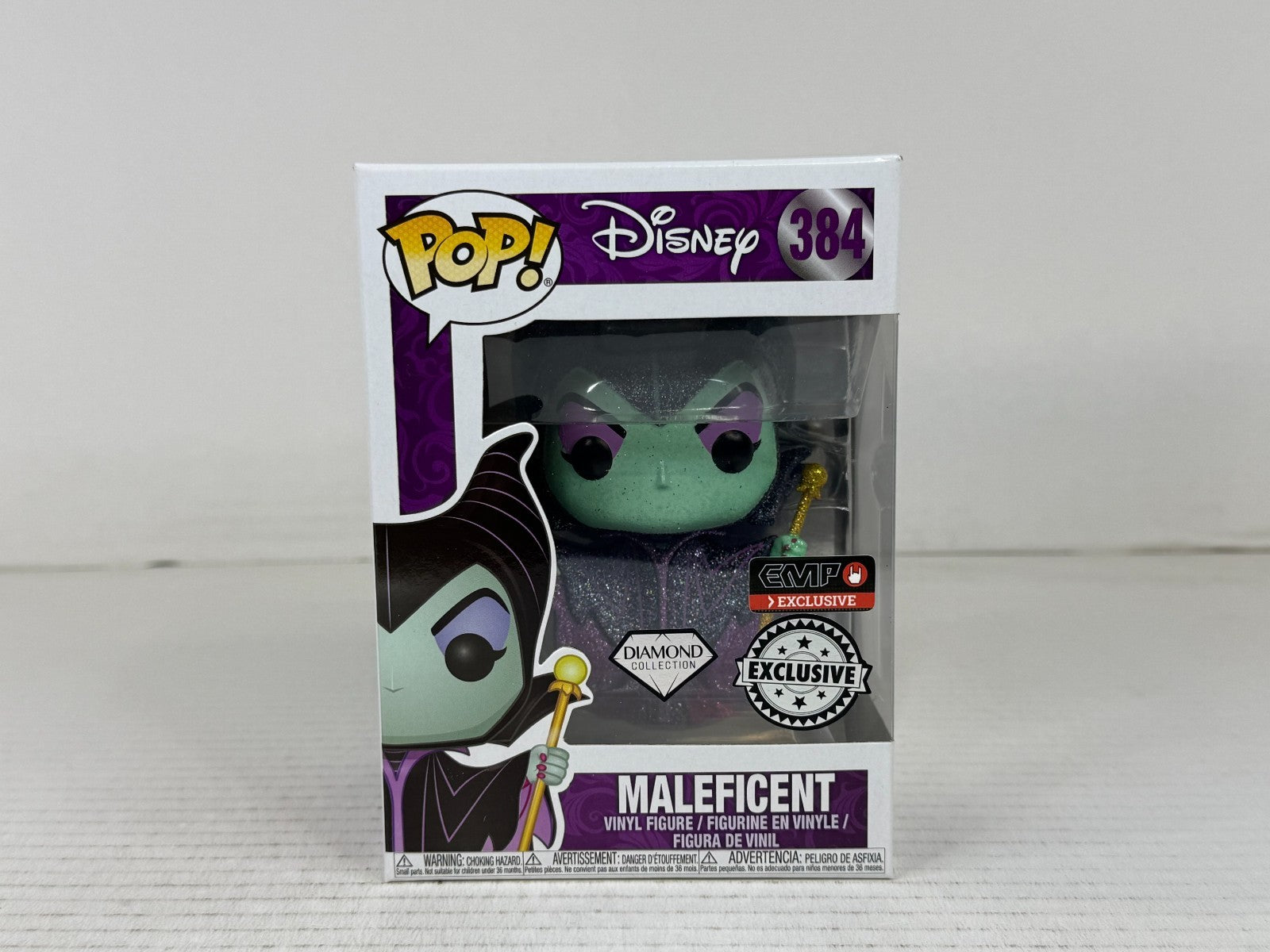 Funko POP Vinyl - Disney - Maleficent - #384 Diamond EMP