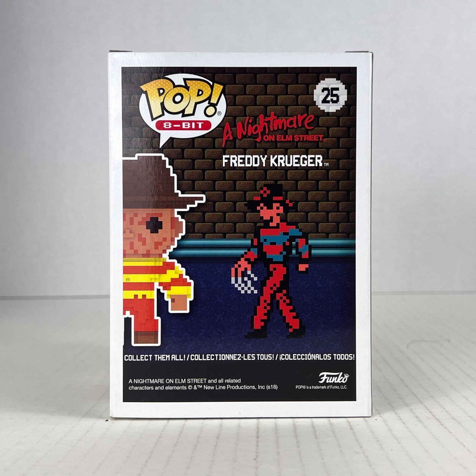 Funko POP Vinyl - 8-Bit - Nightmare On Elm Street - Freddy Krueger - #25