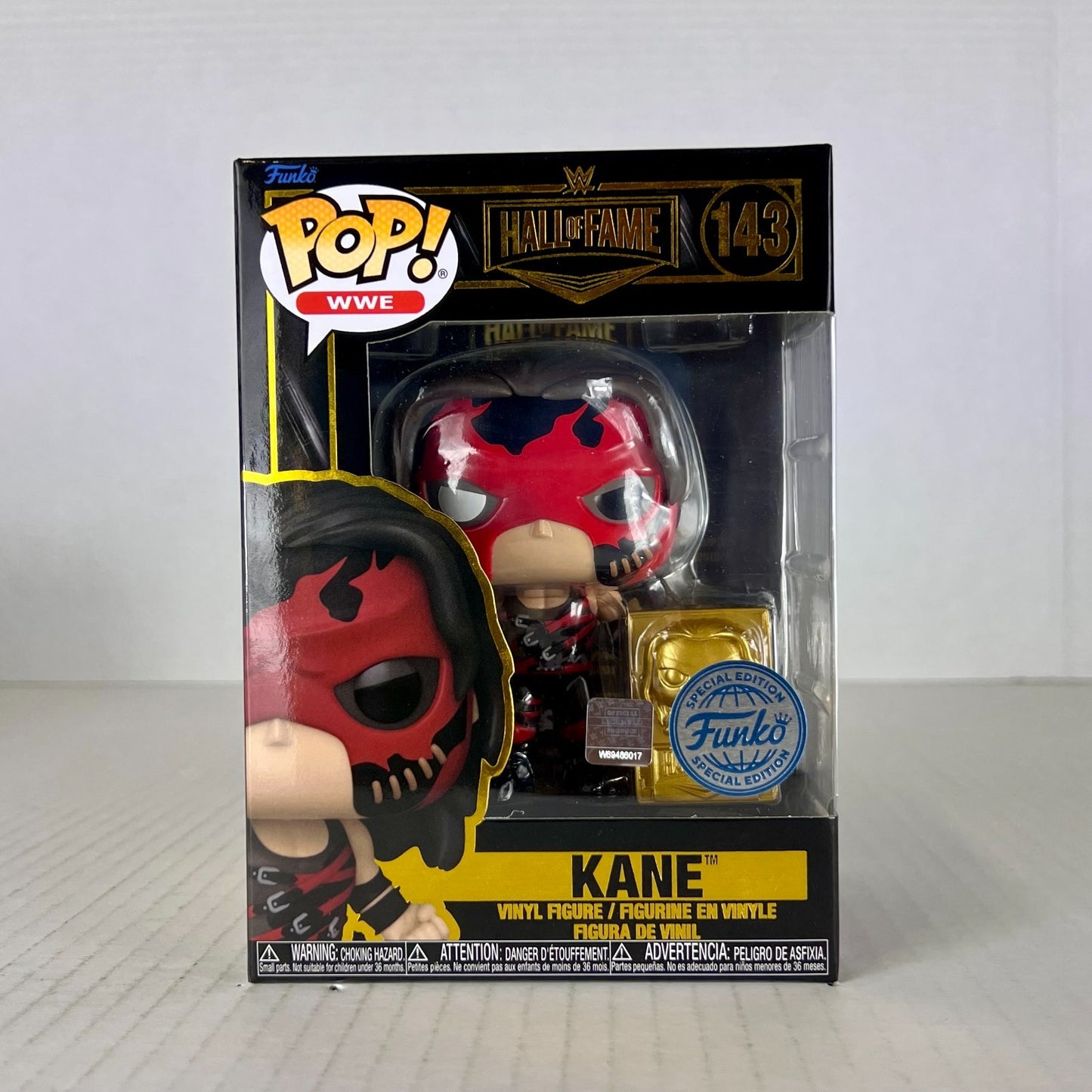 Funko POP Vinyl - WWE - Hall Of Fame - Kane - #143