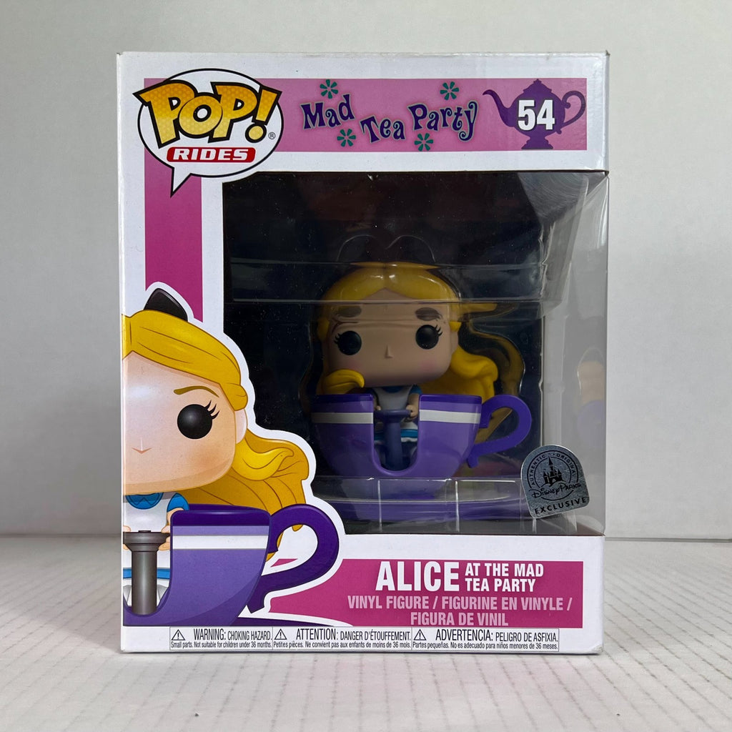 Funko POP Vinyl - Rides - Disney - Alice At The Mad Tea Party - #54