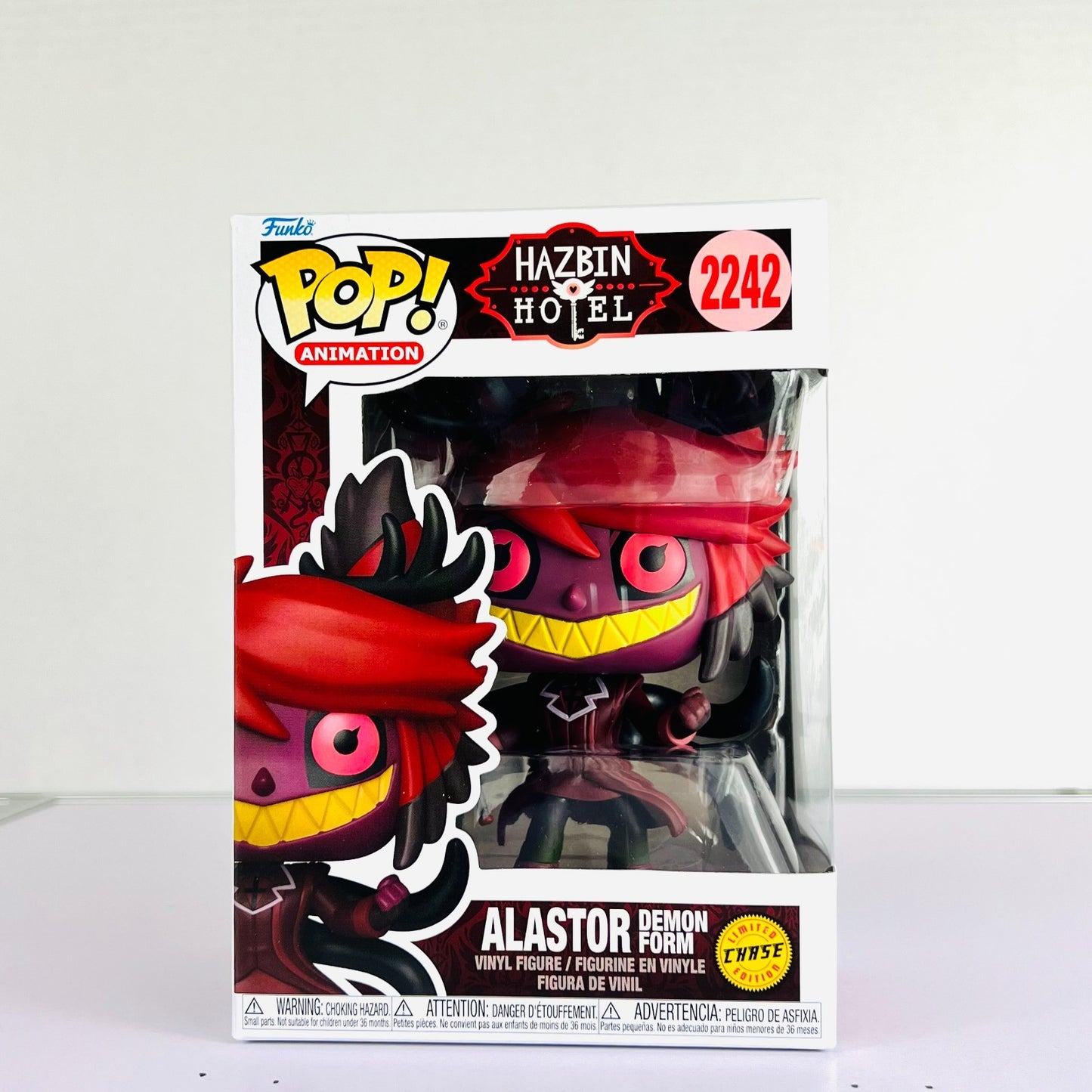 Funko POP Vinyl - Animation - Hazbin Hotel - Alastor Demon Form - #2242 Chase