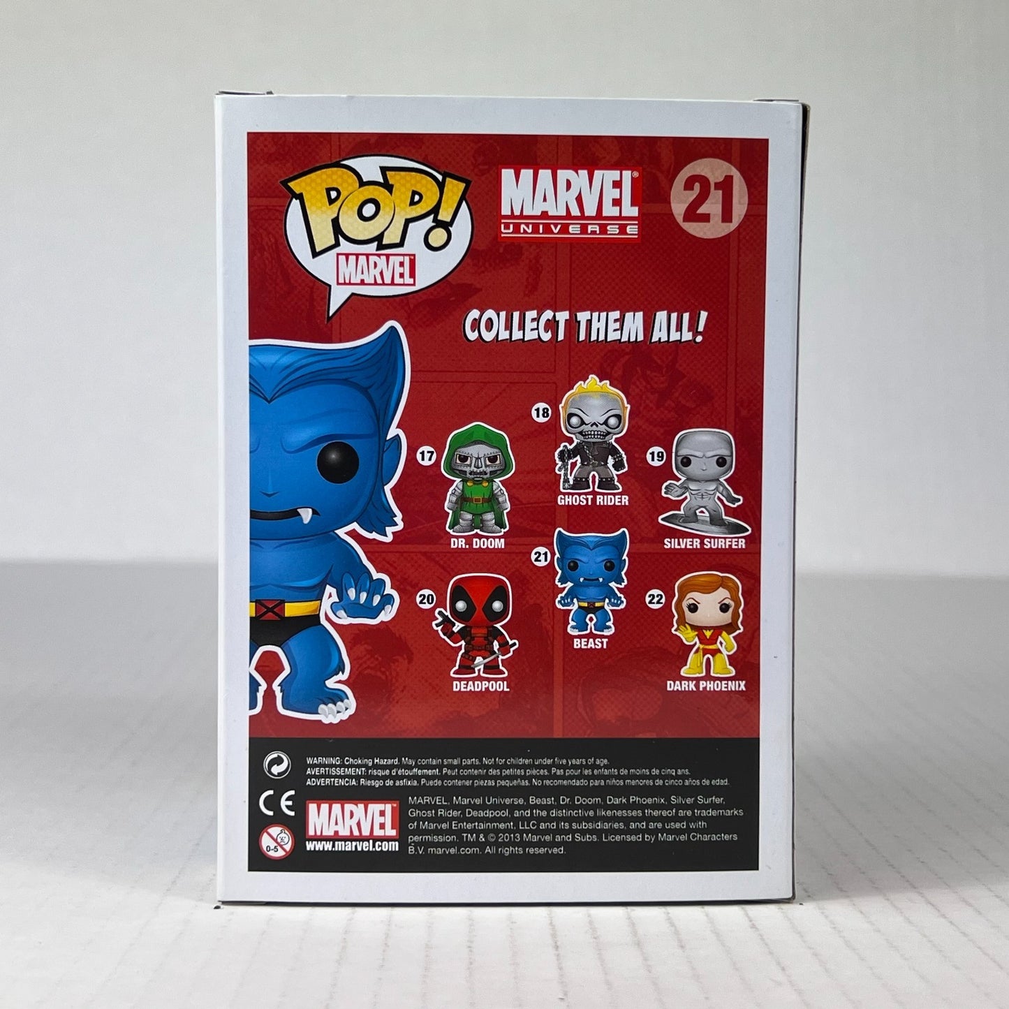 Funko POP Vinyl - Marvel Universe - X-Men - Beast - #21