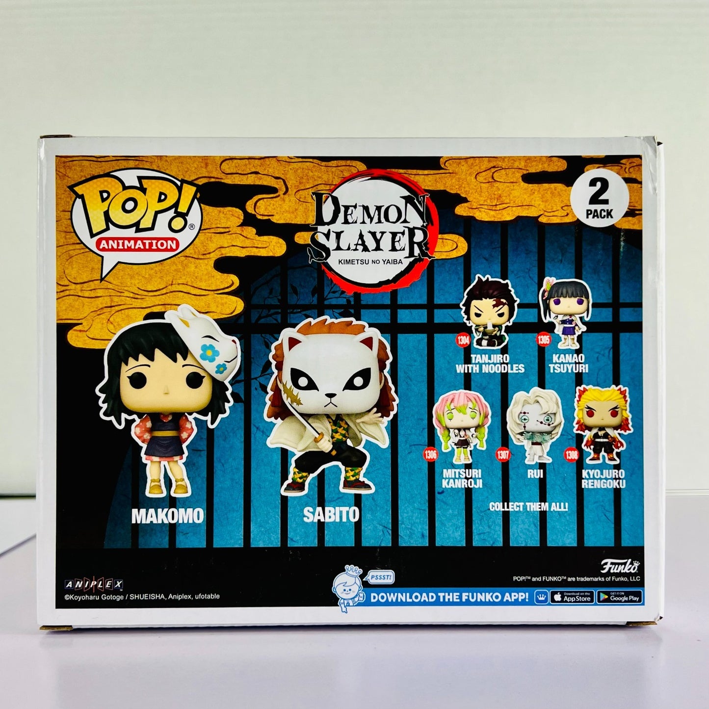 Funko POP! Vinyl - Animation - Demon Slayer - Makomo & Sabito - 2 Pack FC 2021