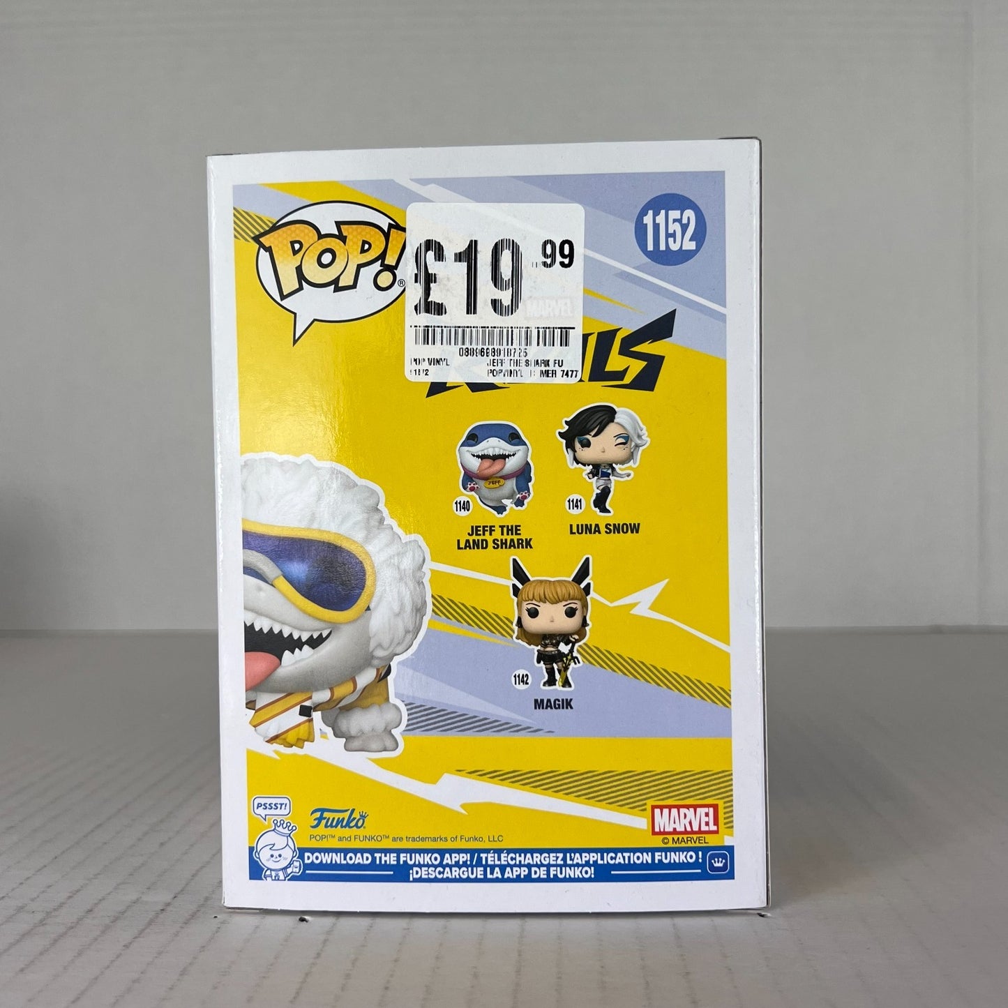 Funko POP Vinyl - Marvel - Rivals - Cuddly Fuzzlefin Jeff - #1152 9500 Pcs