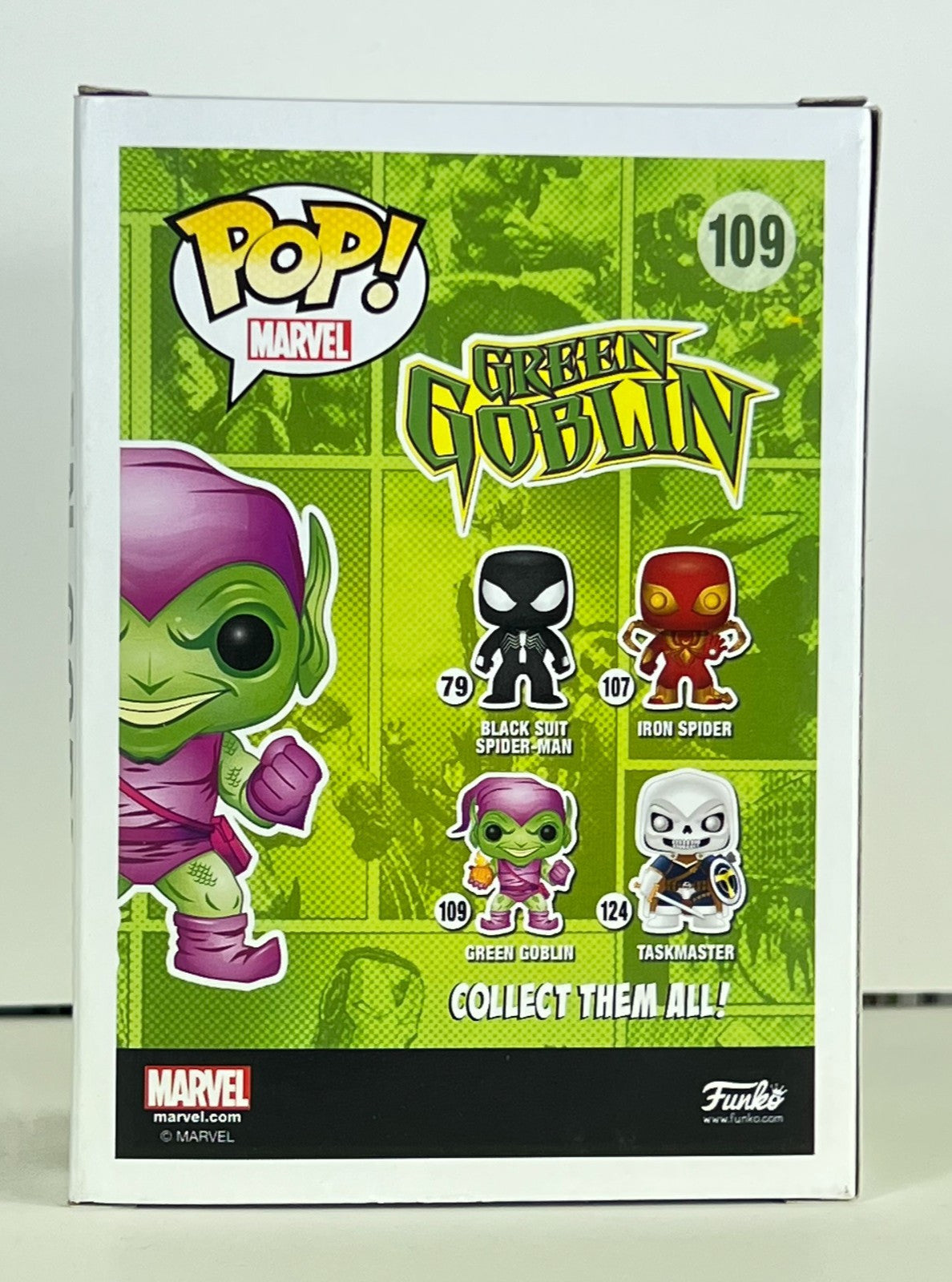 Funko POP Vinyl - Marvel - Green Goblin - #109 Chase Underground Toys Metallic