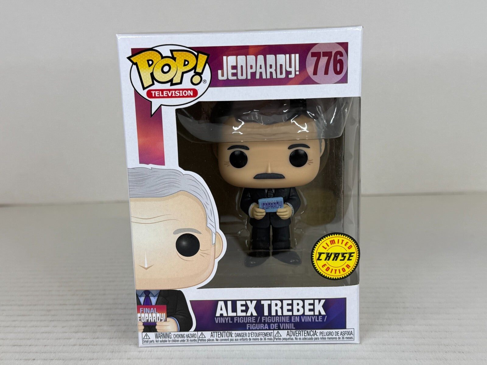 Funko Pop Vinyl - Television - Jeopardy - Alex Trebek - #776 Chase