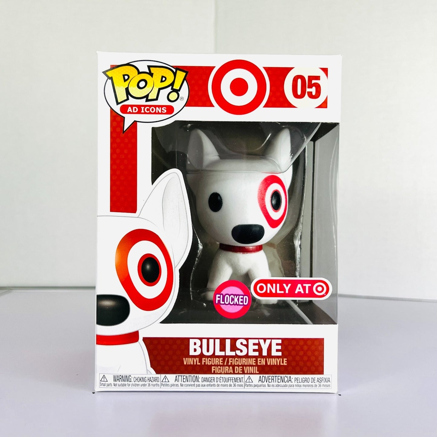 Funko POP Vinyl - Ad Icons - Target - Bullseye - #05 Flocked - Only At Target