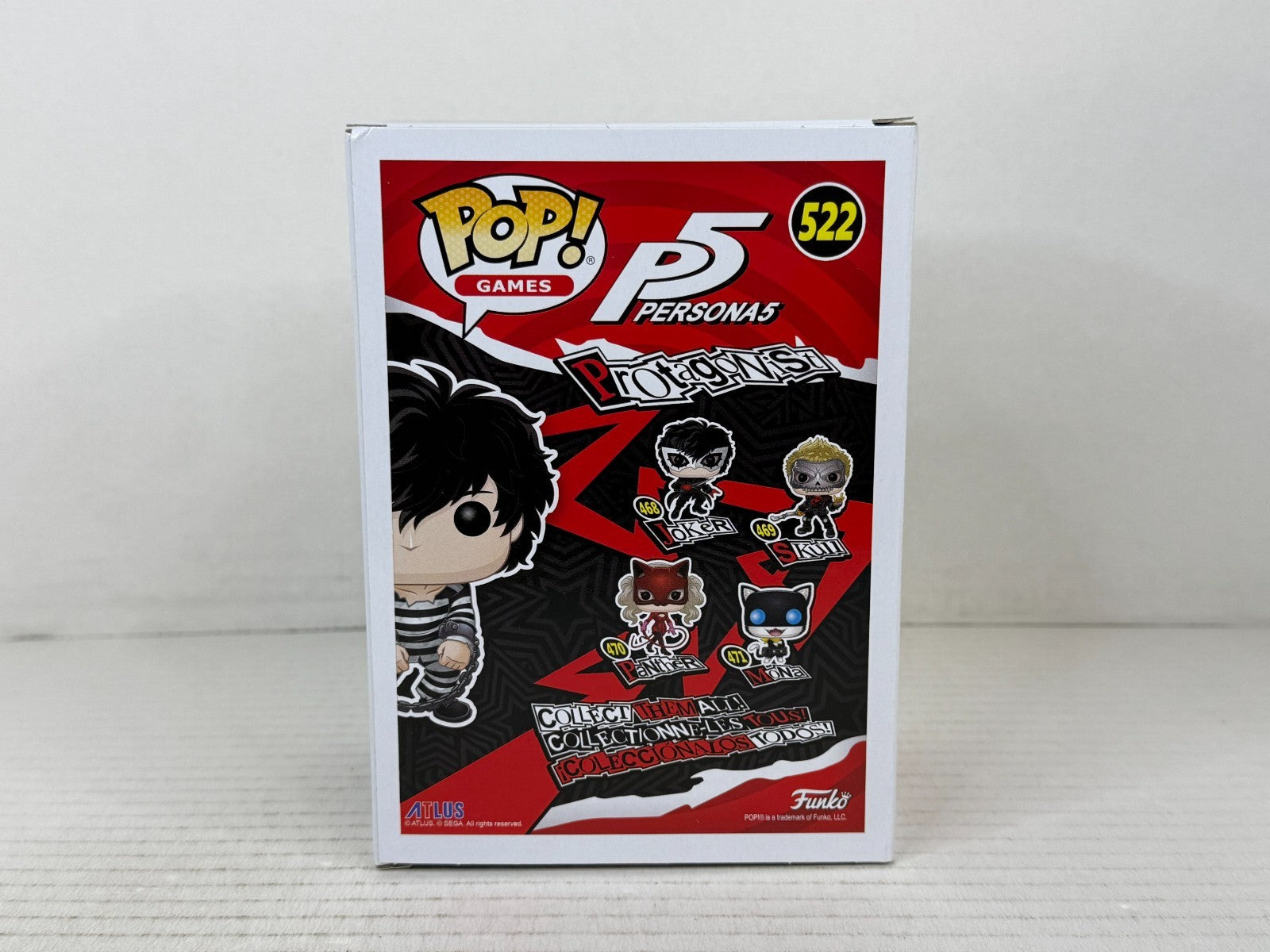 Funko POP Vinyl - Games - Persona 5 - Protagonist - #522 [4]