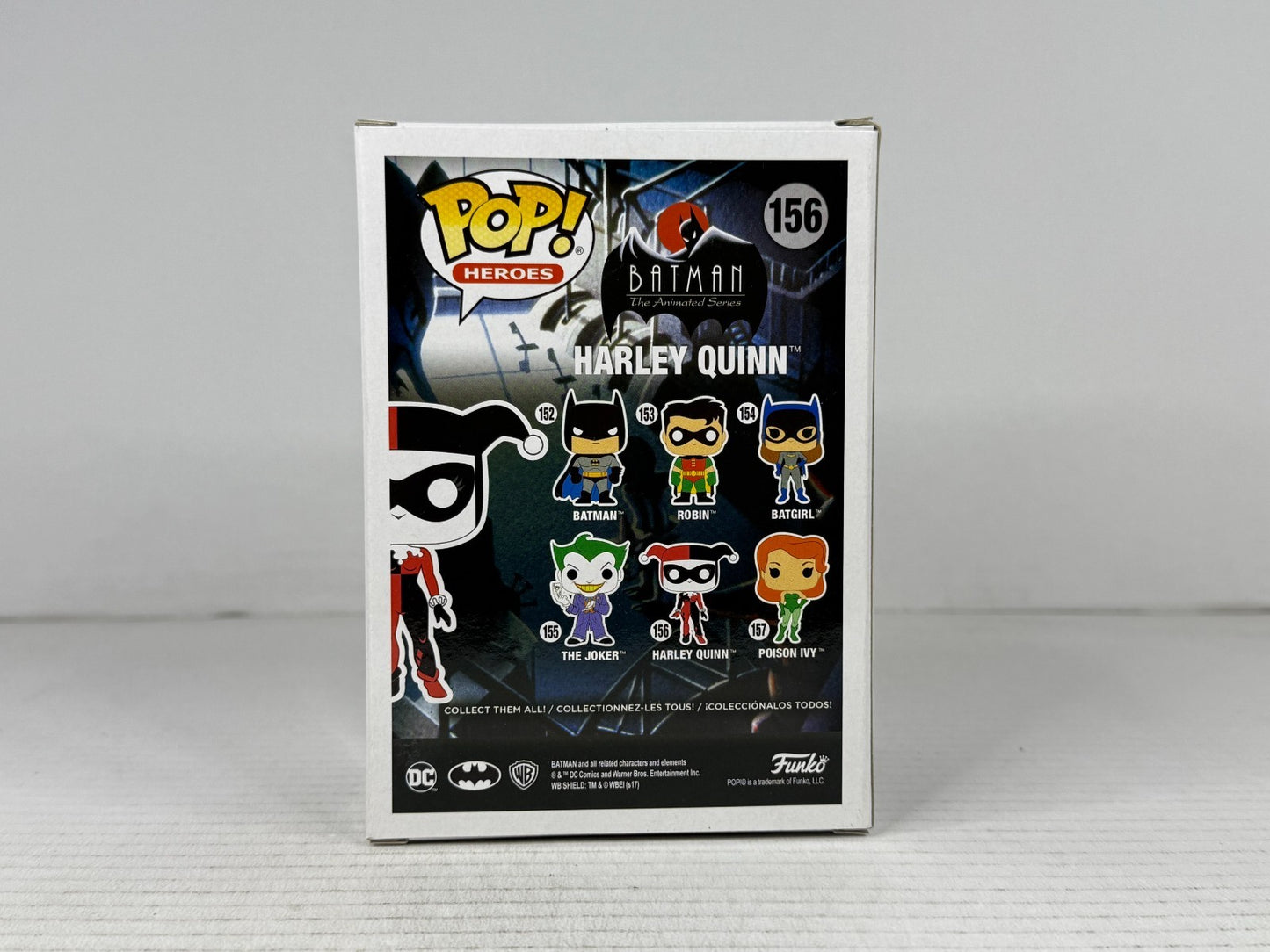 Funko POP Vinyl - Heroes - Batman - Harley Quinn - #156 Diamond EMP Hot Topic