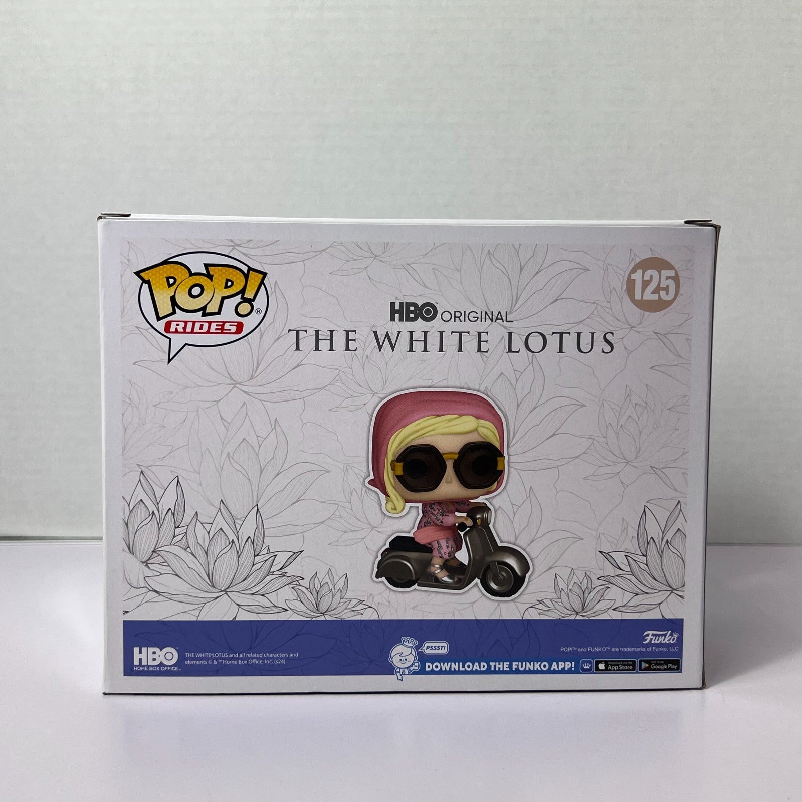 Funko POP Vinyl - Rides - HBO - The White Lotus - Tanya McQuoid On Scooter - #12