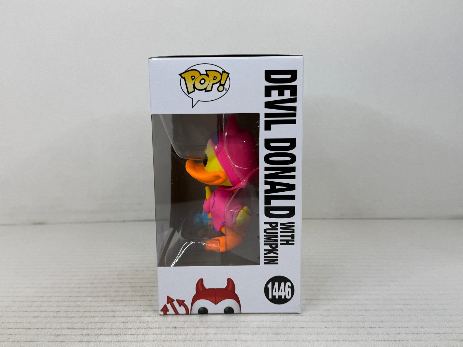 Funko POP Vinyl - Disney - Devil Donald With Pumpkin - #1446 GITD Chase