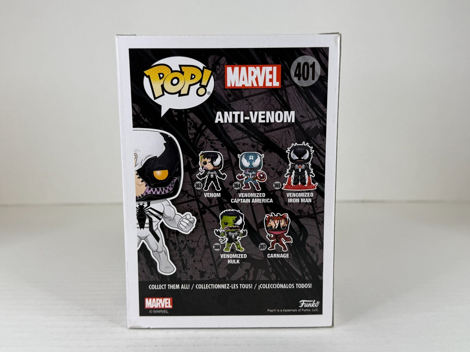 Funko POP Vinyl - Marvel - Venom - Anti-Venom - #401 - GITD Box Lunch