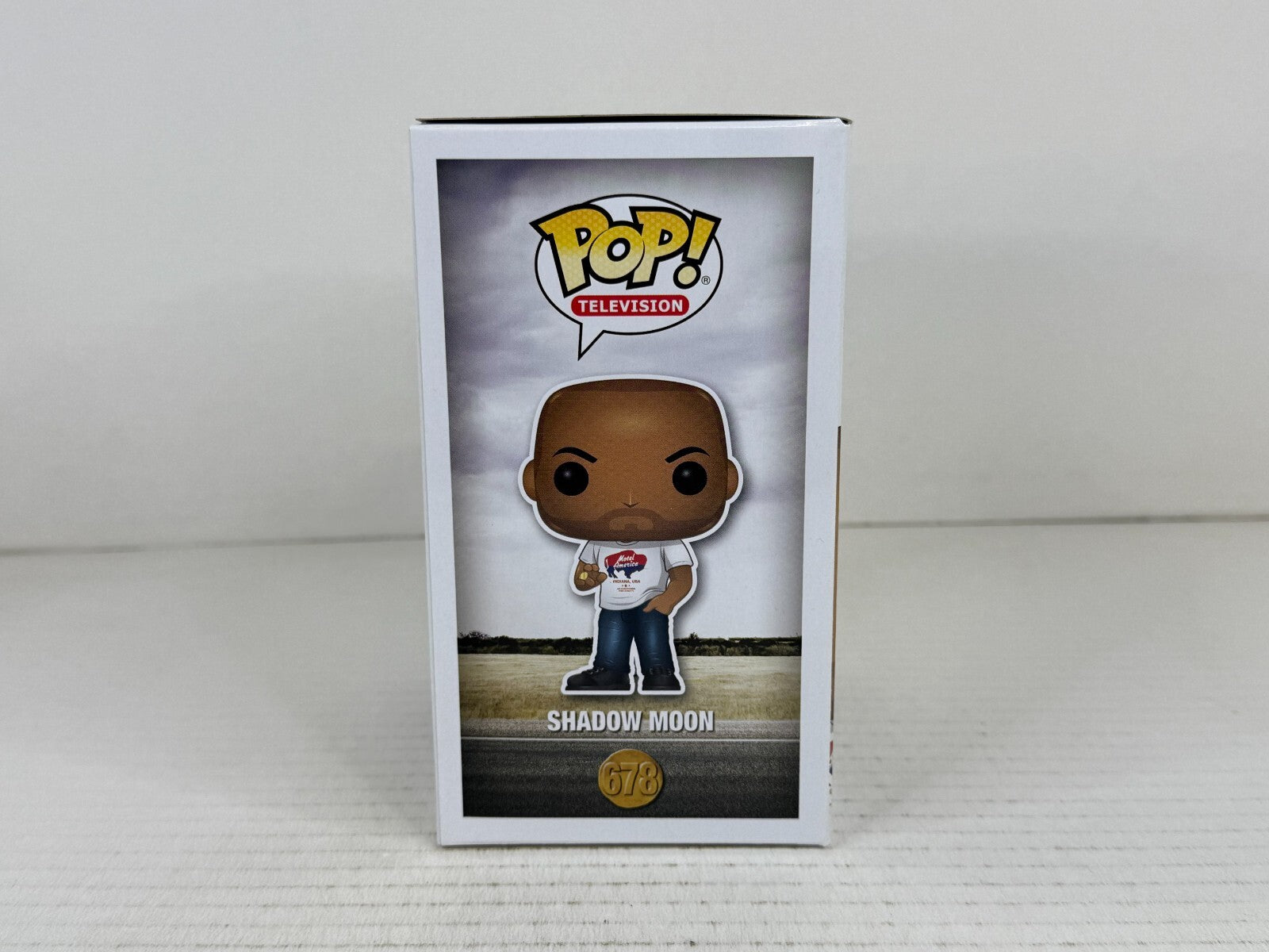 Funko POP Vinyl - America Gods - Shadow Moon Signed Ricky Whittle COA