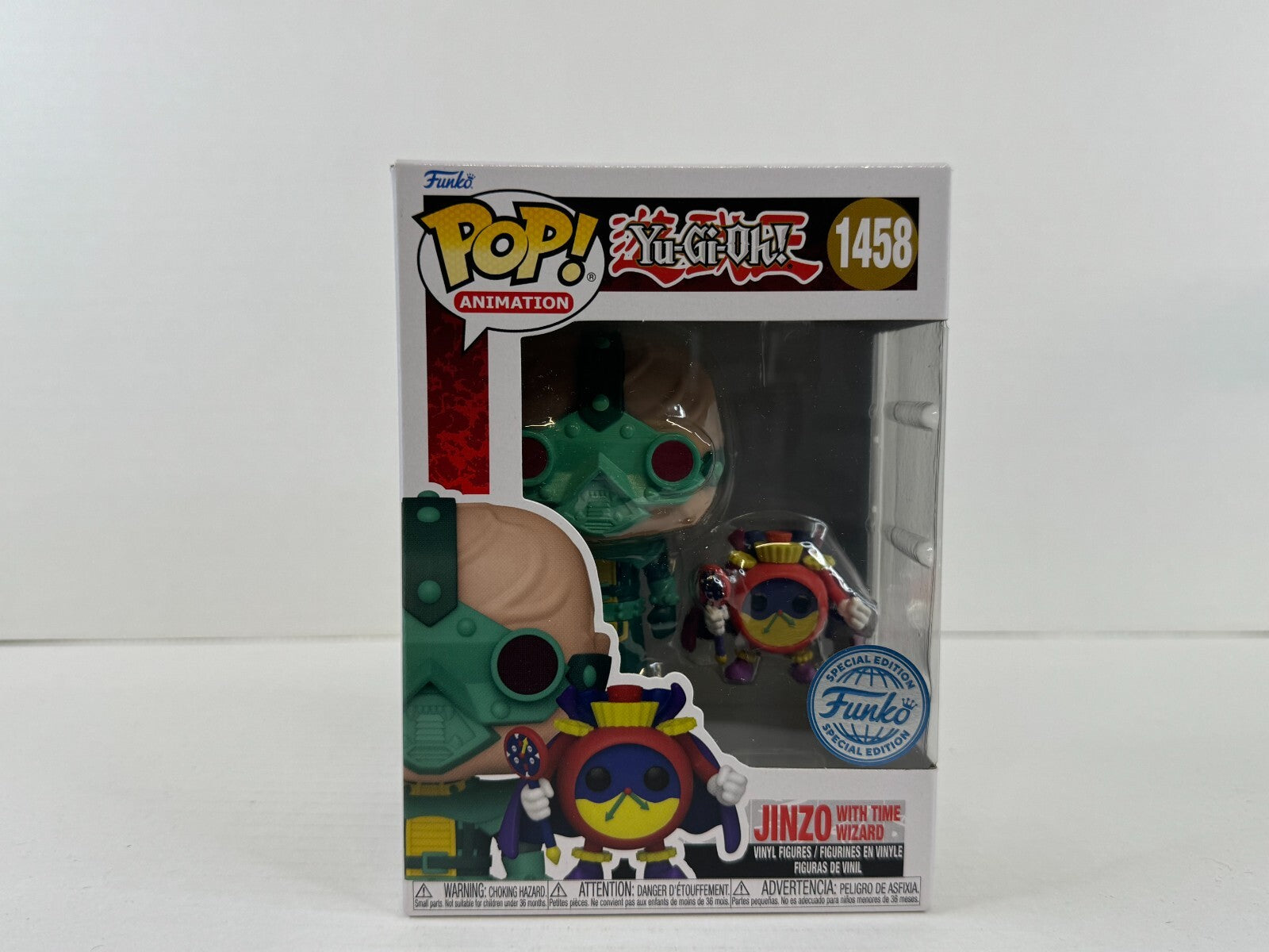 Funko POP Vinyl - Animation - Yu Gi Oh - Jinzo With Time Wizard - #1458