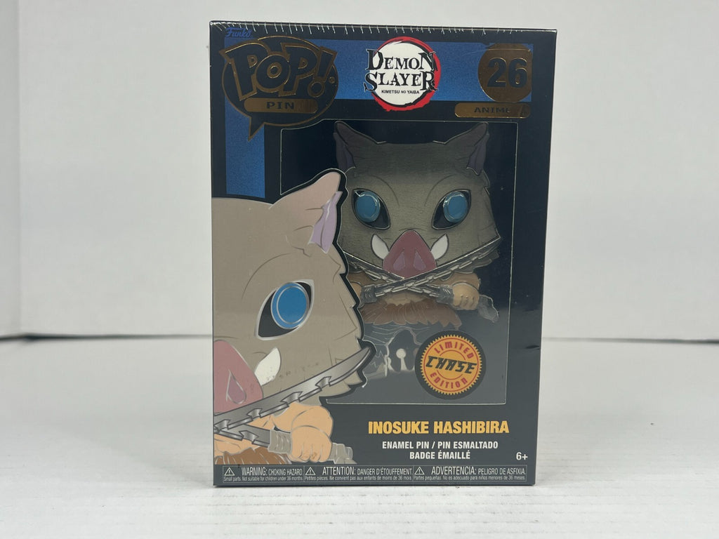 Funko POP Enamel Pin - Animation - Demon Slayer - Inosuke Hashibira - #26 CHASE