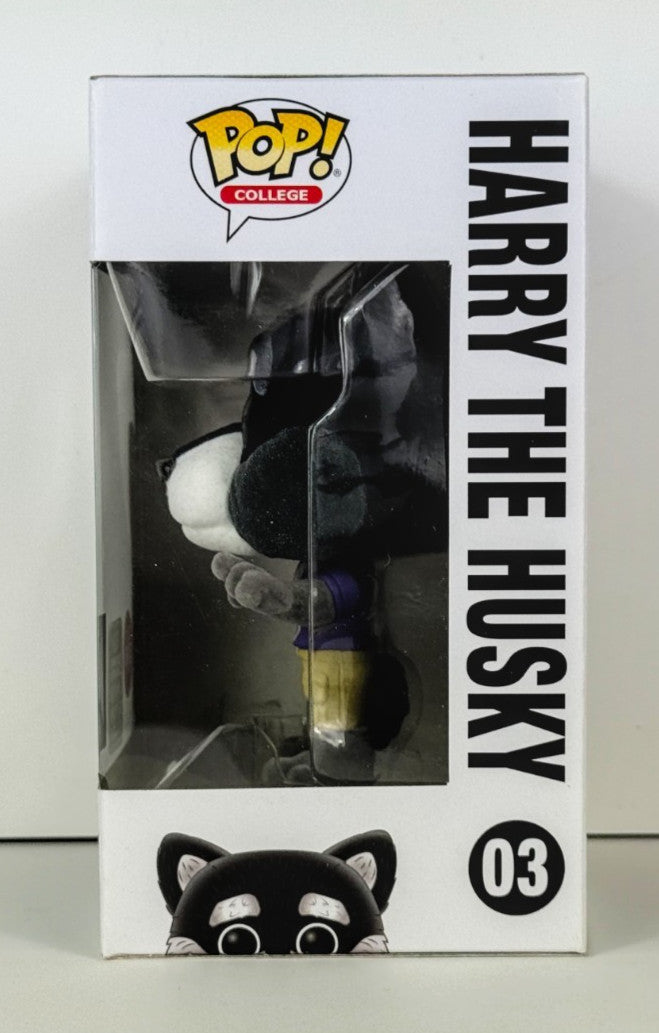 Funko POP Vinyl - College Washington - Harry The Husky - #03 Flocked SC 2020