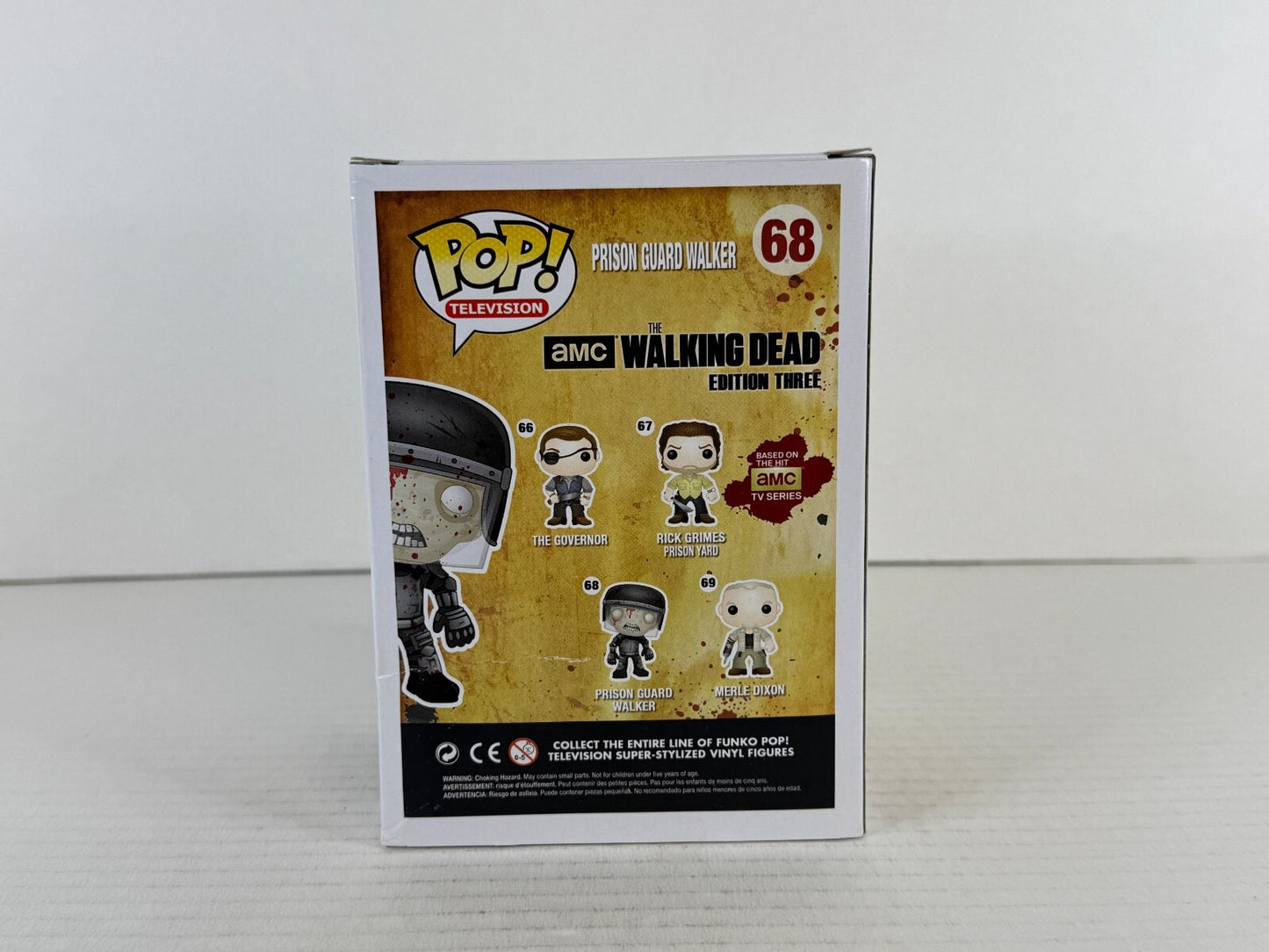 Funko POP  - Television - The Walking Dead - Prison Guard Walker #68 1008 Pcs