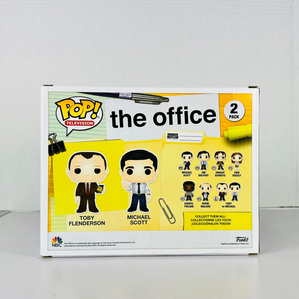 Funko POP Vinyl - Television - The Office - Toby Vs Michael - 2 Pack