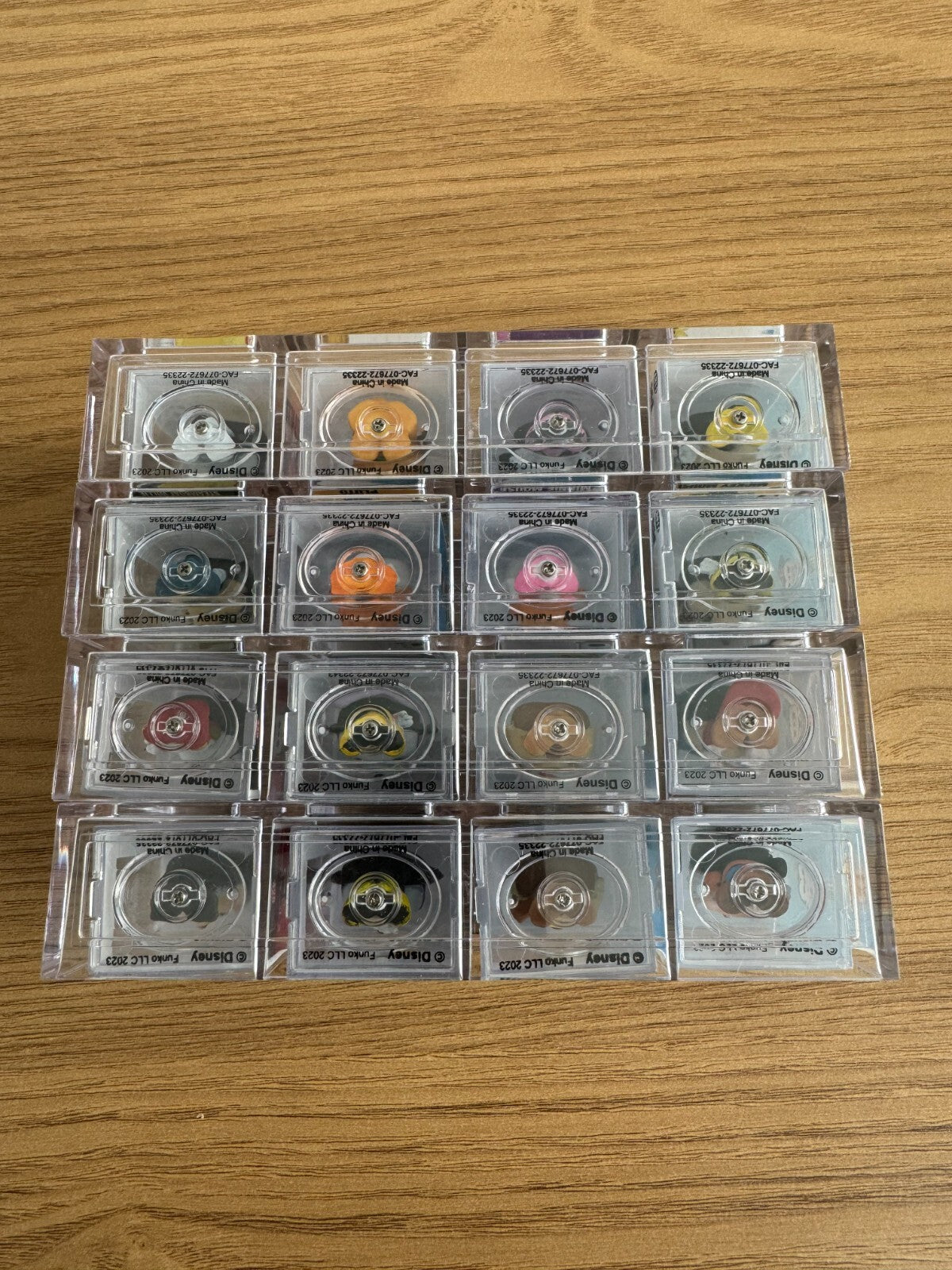 Funko Bitty POP Disney Classic Complete Set of 16 Including All Chases / Mystery