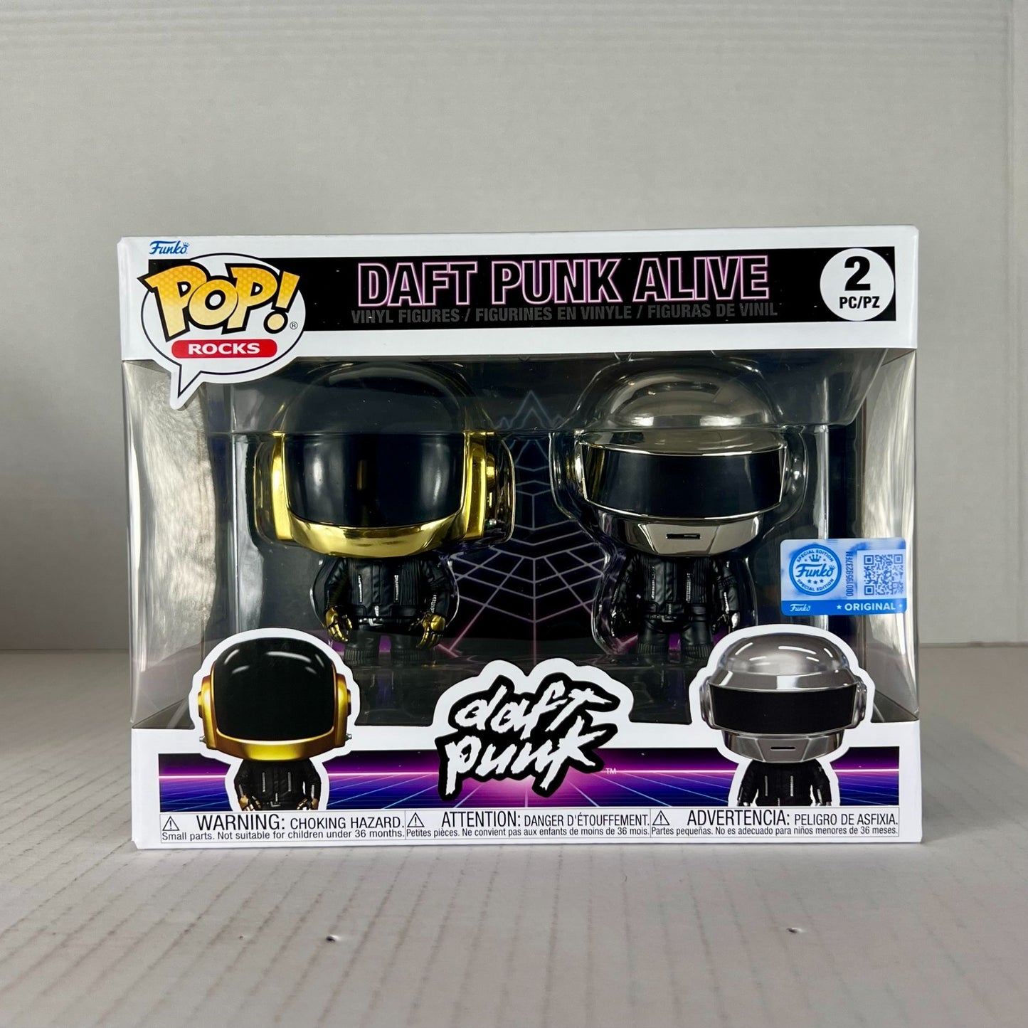Funko POP Vinyl - Rocks - Daft Punk - Daft Punk Alive - 2 Pack
