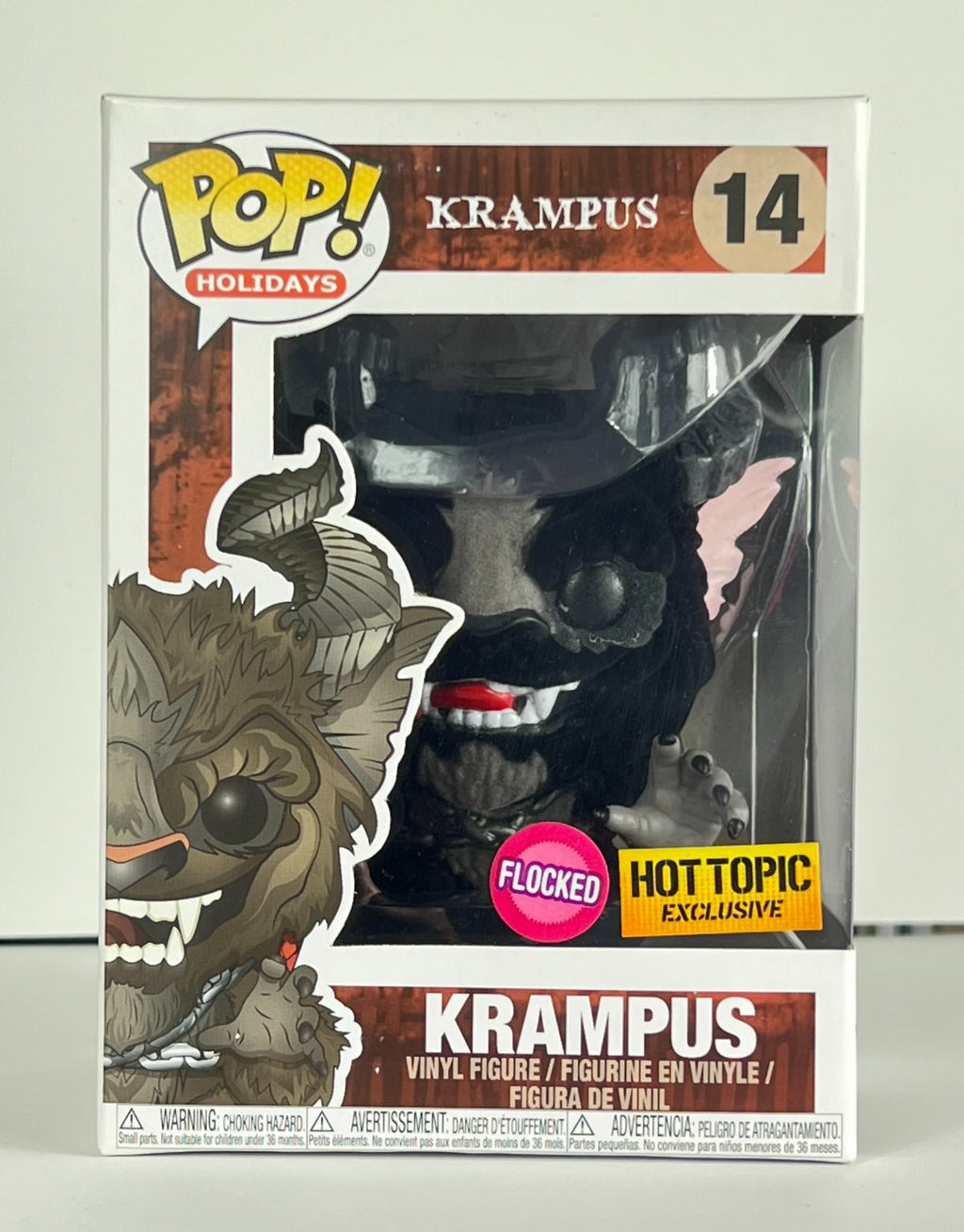 Funko POP Vinyl - Holidays - Krampus - #14 Flocked Hot Topic