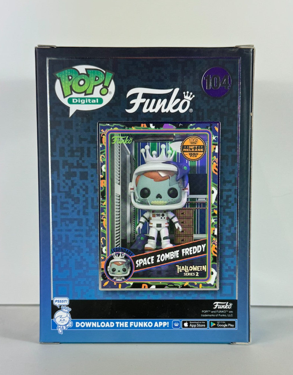 Funko POP Vinyl - Halloween Series 2 - Space Zombie Freddy #104 - 1550 Pcs