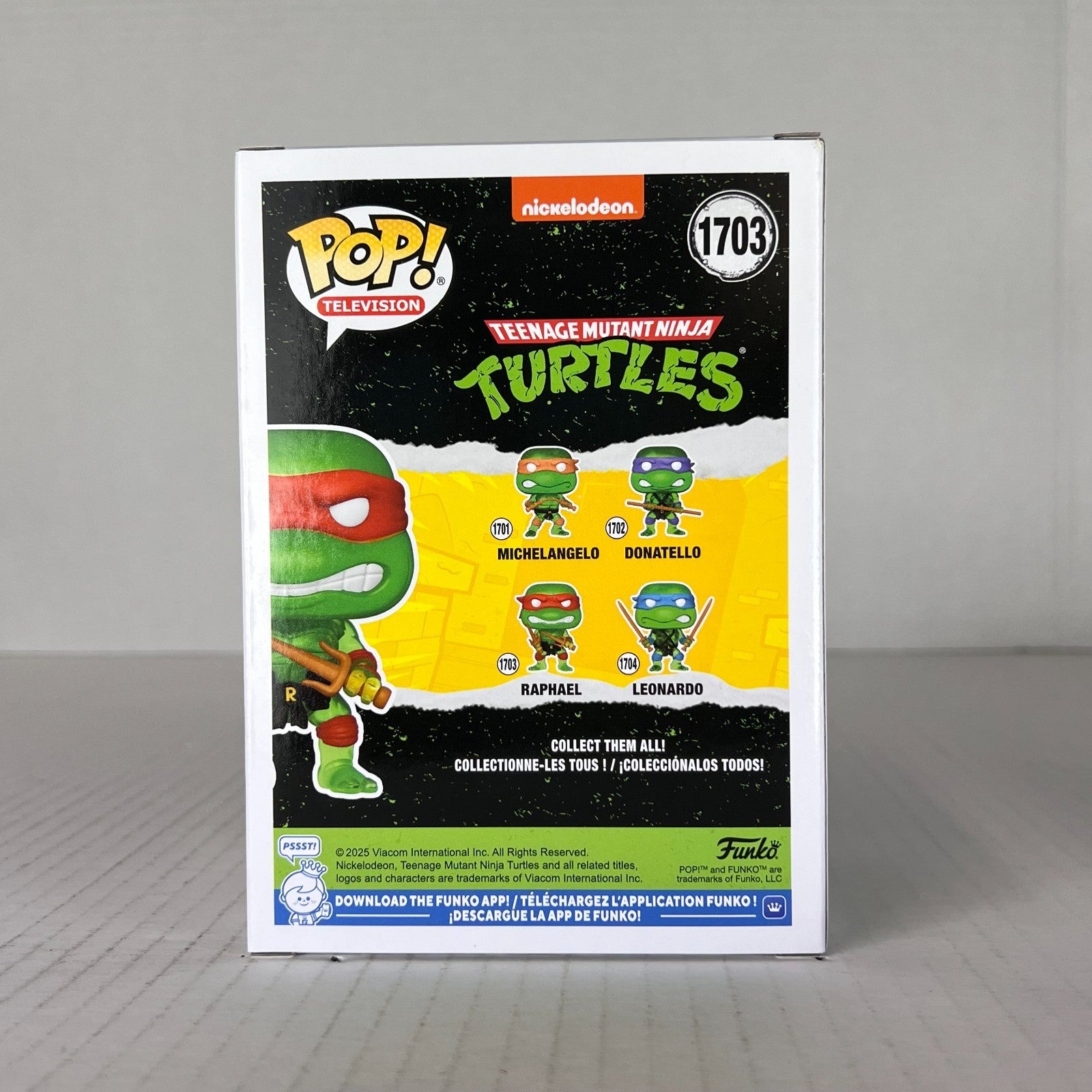 Funko POP Vinyl - Television - Teenage Mutant Ninja Turtles - Raphael - #1703