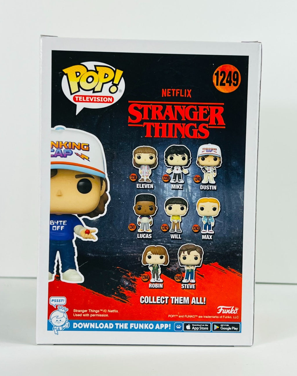 Funko POP Vinyl - Television - Stranger Things - Dustin - #1249