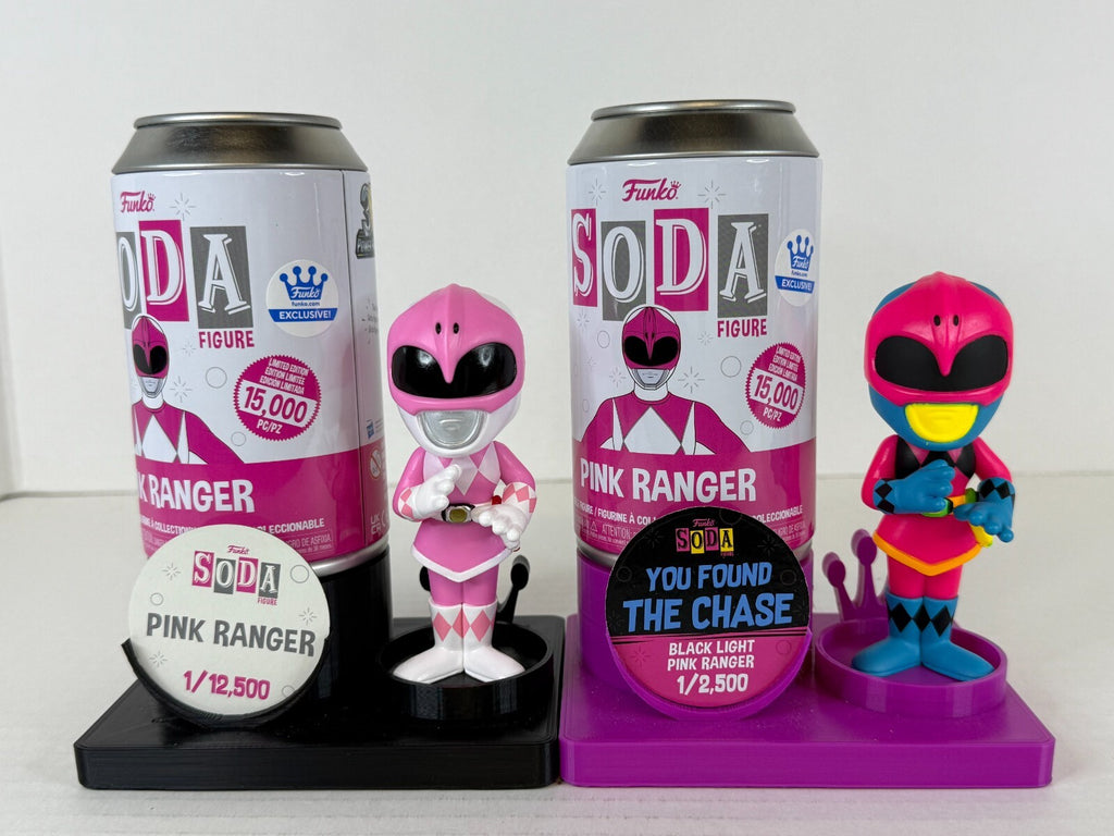 Funko POP Soda - Power Rangers - Pink Ranger - Common and Chase Set - 15000 Pcs