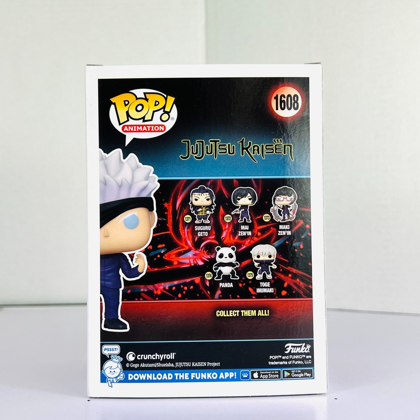 Funko POP Vinyl - Animation - Jujutsu Kaisen - Satoru Gojo - #1608 SC 2024
