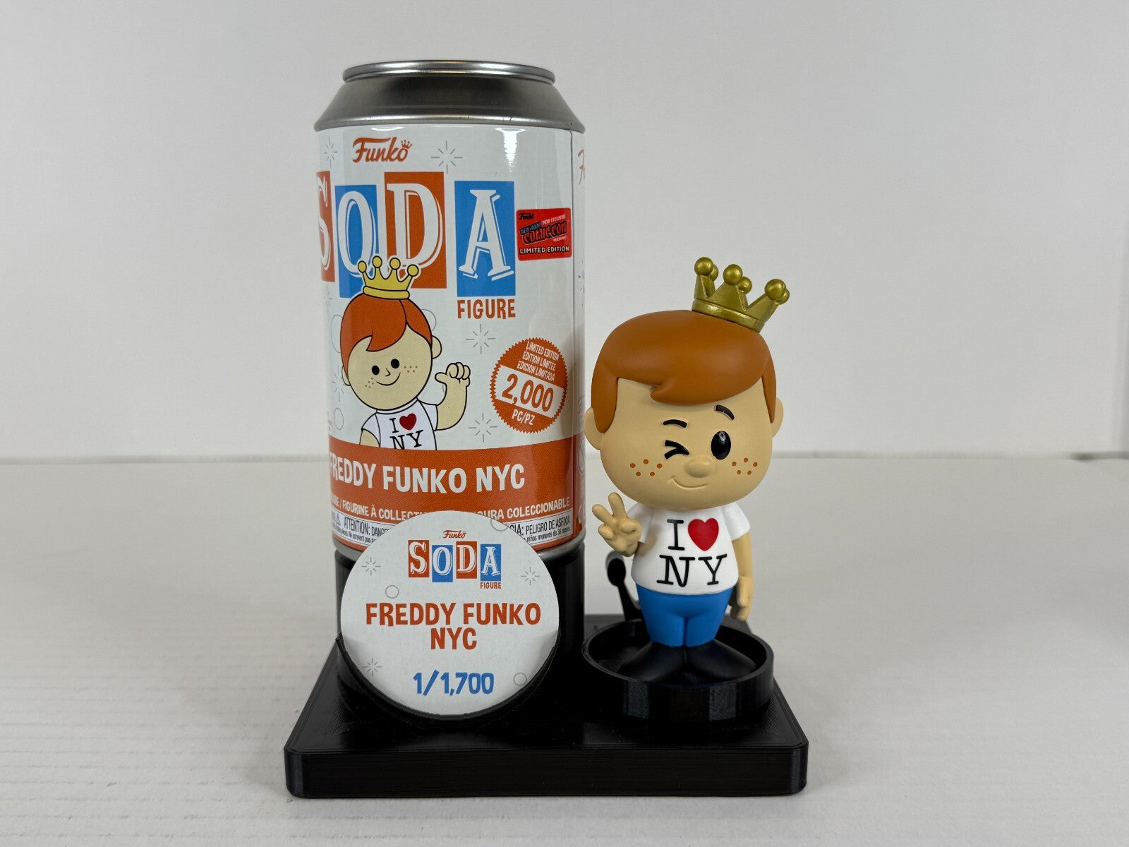 Funko POP Soda - Freddy Funko - Freddy Funko NYC - Common - 2000 Pcs