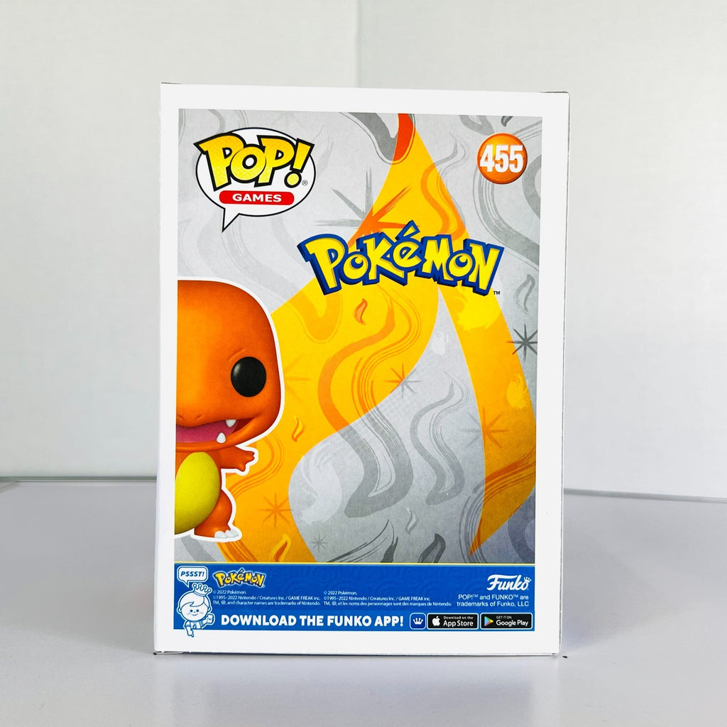 Funko POP Vinyl - Games - Pokemon - Charmander - #455 Metallic SC 2022