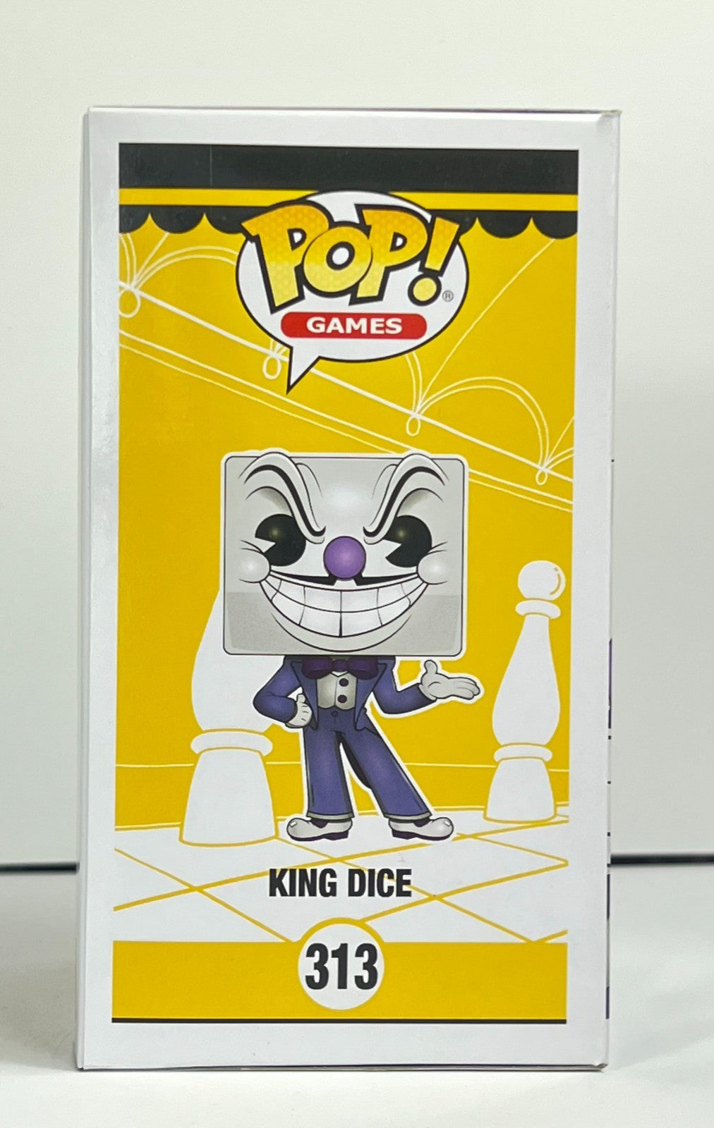 Funko POP Vinyl - Games - Cuphead - King Dice - #313 Chase