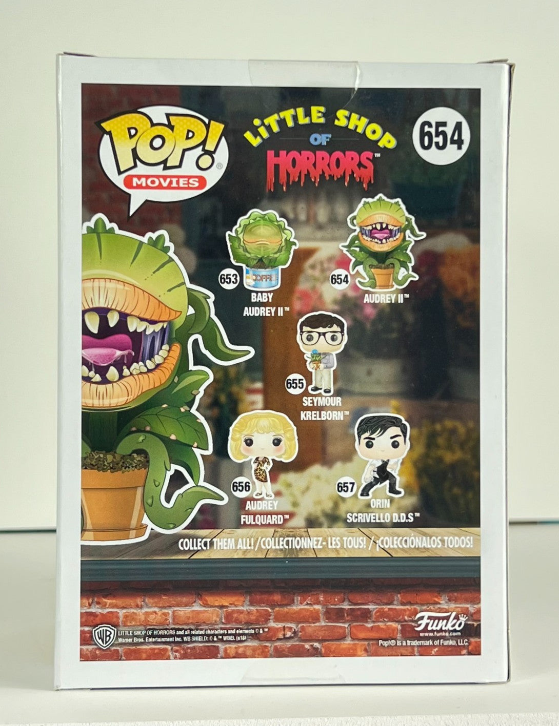 Funko POP Vinyl - Movies - Little Shop Of Horrors - Audrey II - #654